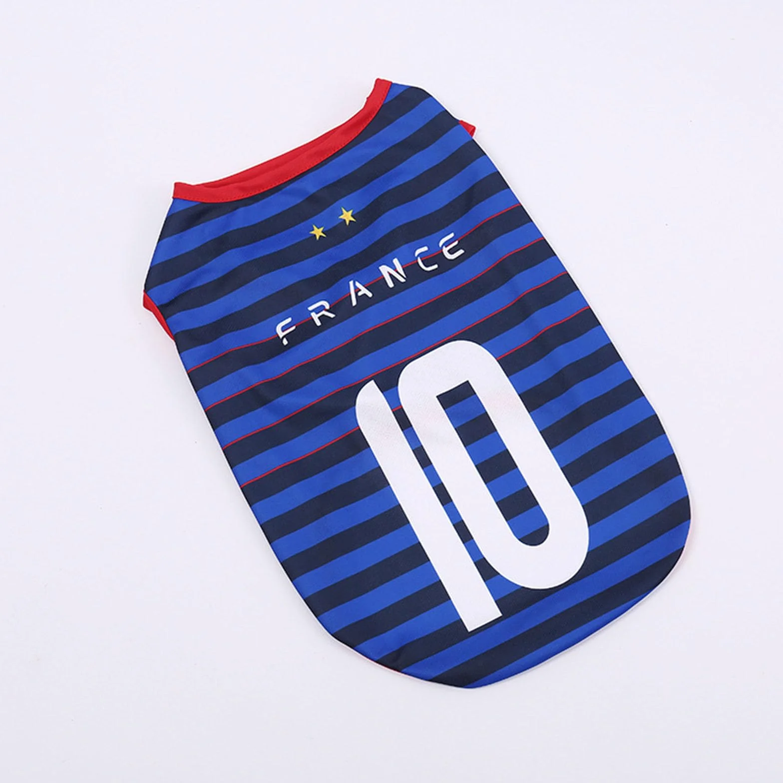 Maillot de Foot sans Manches pour Chien T-Shirt Animal de Compagnie Tailles S à 5XL