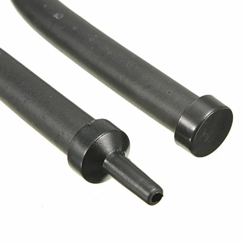 TopHomer Tube à bulles pour aquarium Aérateur mural flexible 75 cm Double tête