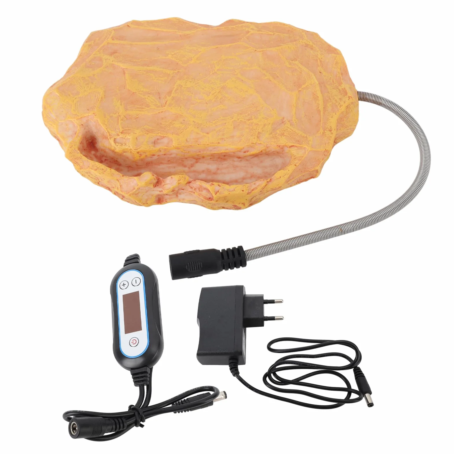 Roche Chauffante pour Reptiles 12V Température Contrôlée Lézard Tortue Serpent Dragon Barbu