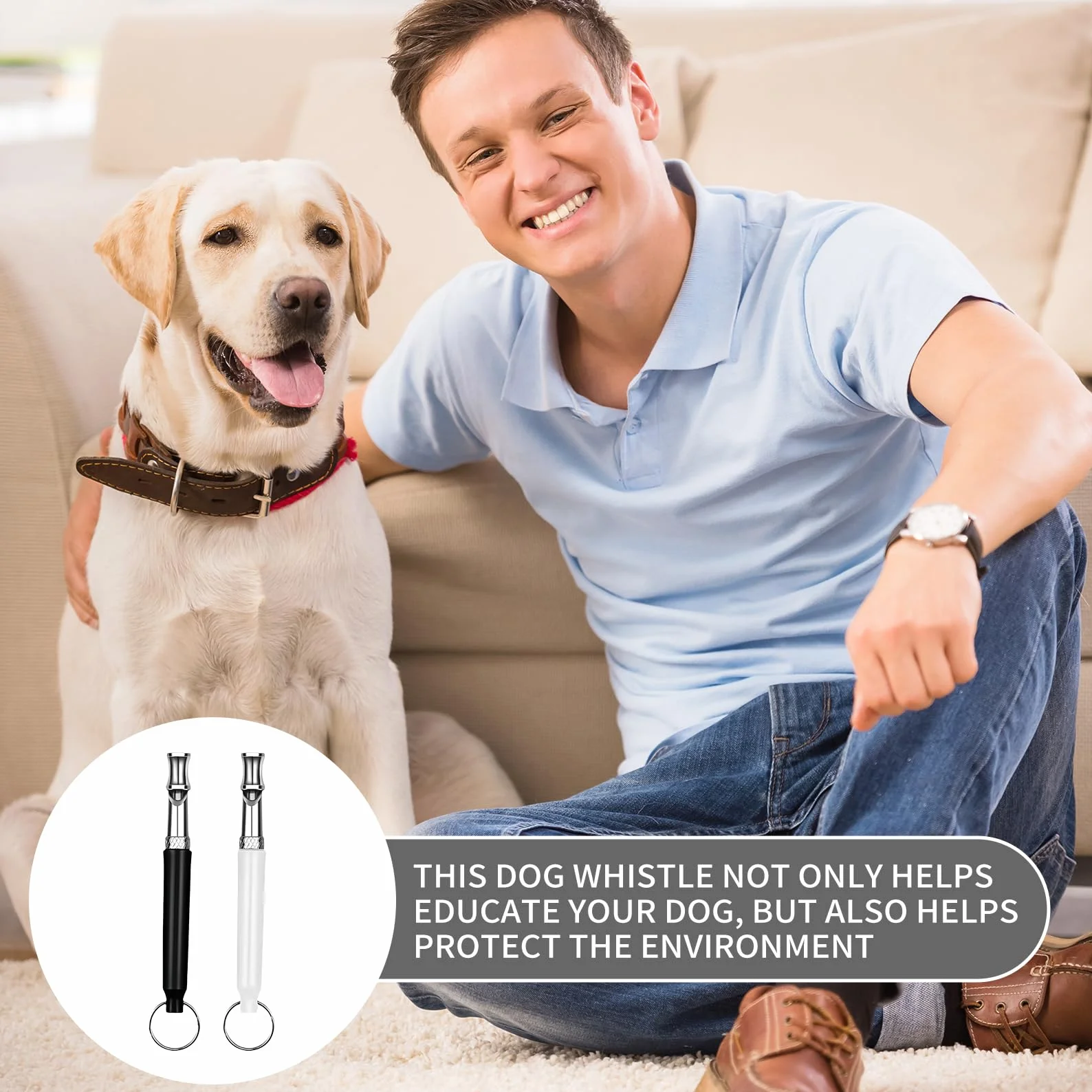 Sifflet Ultrason Chien Anti Aboiement Exterieur Repulsif Ultrasons Chat Grand Sifflets Femme Pet Promenade Sauvetage