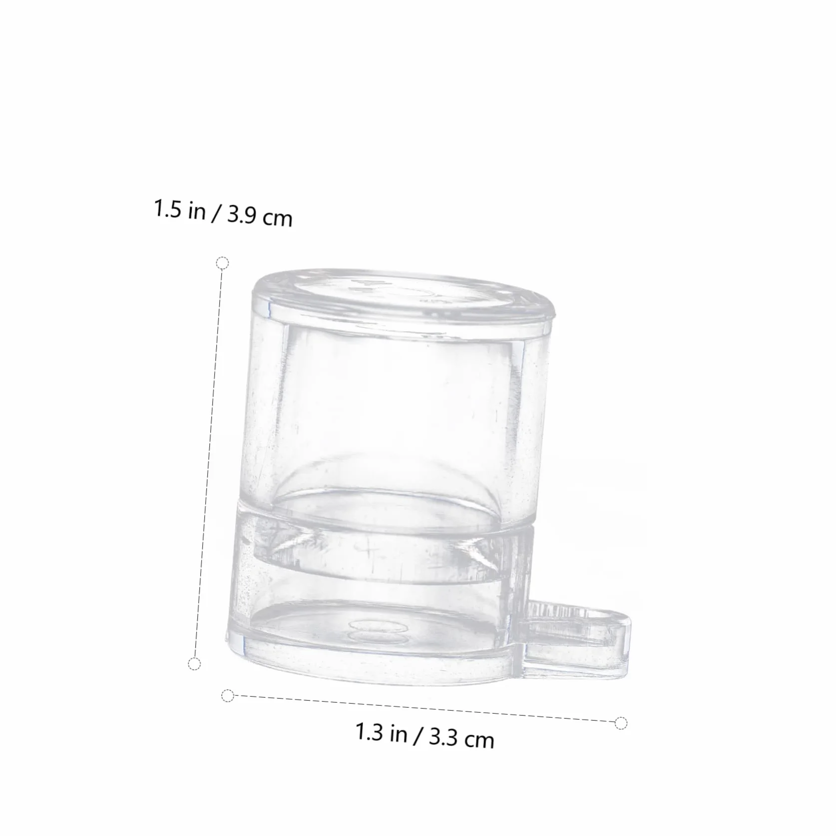 Kisangel 2 Pièces Alimentation pour Fourmis Acrylique Mangeoire et Récipient d'Eau Transparent