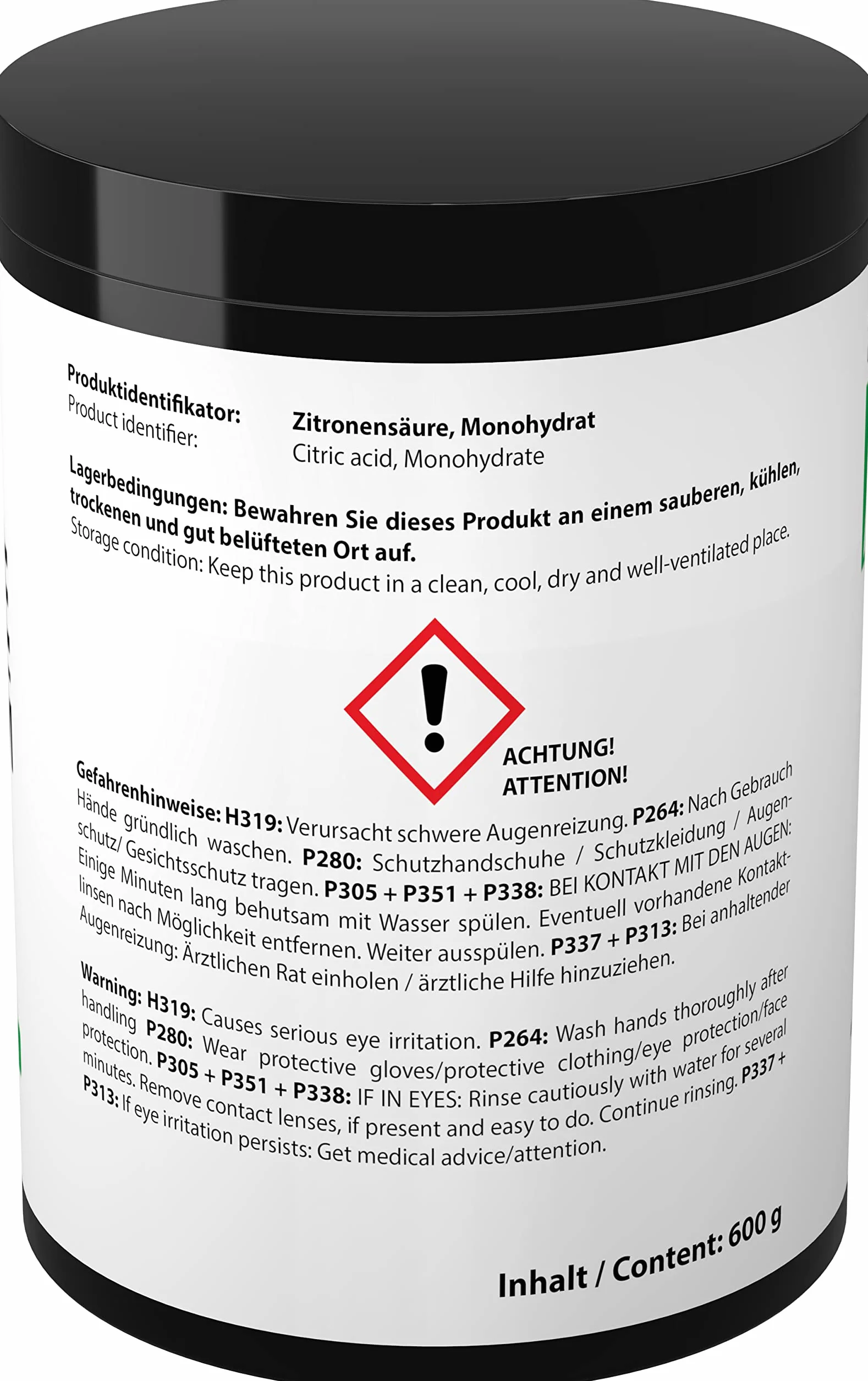ARKA Recharge CO2 Aquarium mySCAPE-CO2 Refiller 2×600 g Acide citrique Bicarbonate Engrais CO2 Diffusion Stable