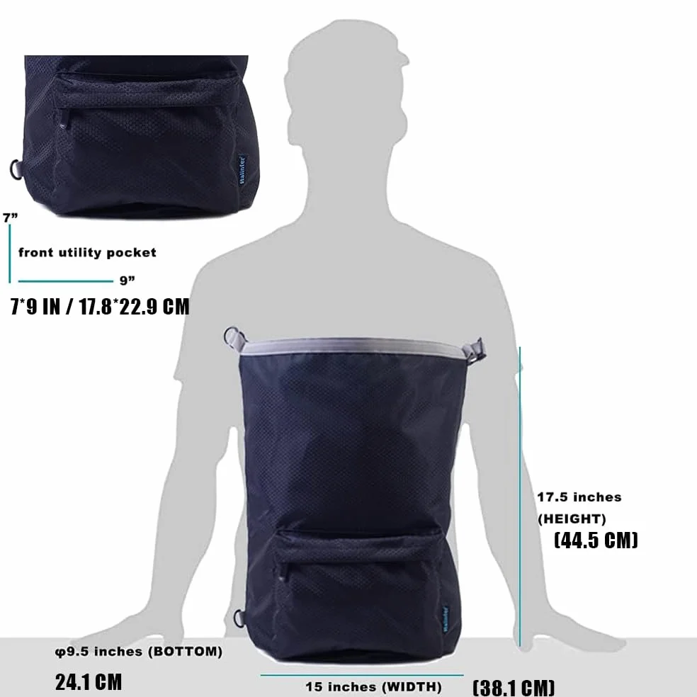 Retournez l'image pour zoomer Sac de voyage et transport de croquettes pour chien, 42 tasses de 10 L, poche avant et bandoulière