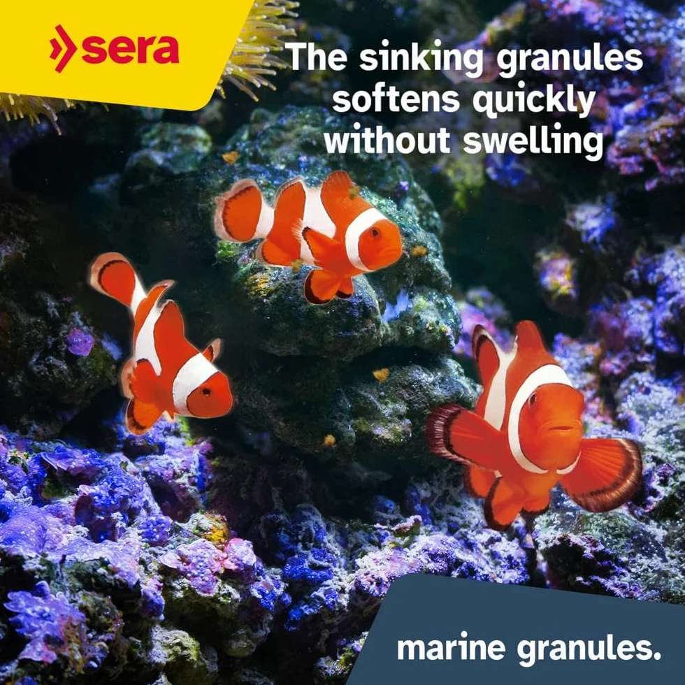 Sera Nourriture pour Aquariophilie Marin Granulat 250 ML