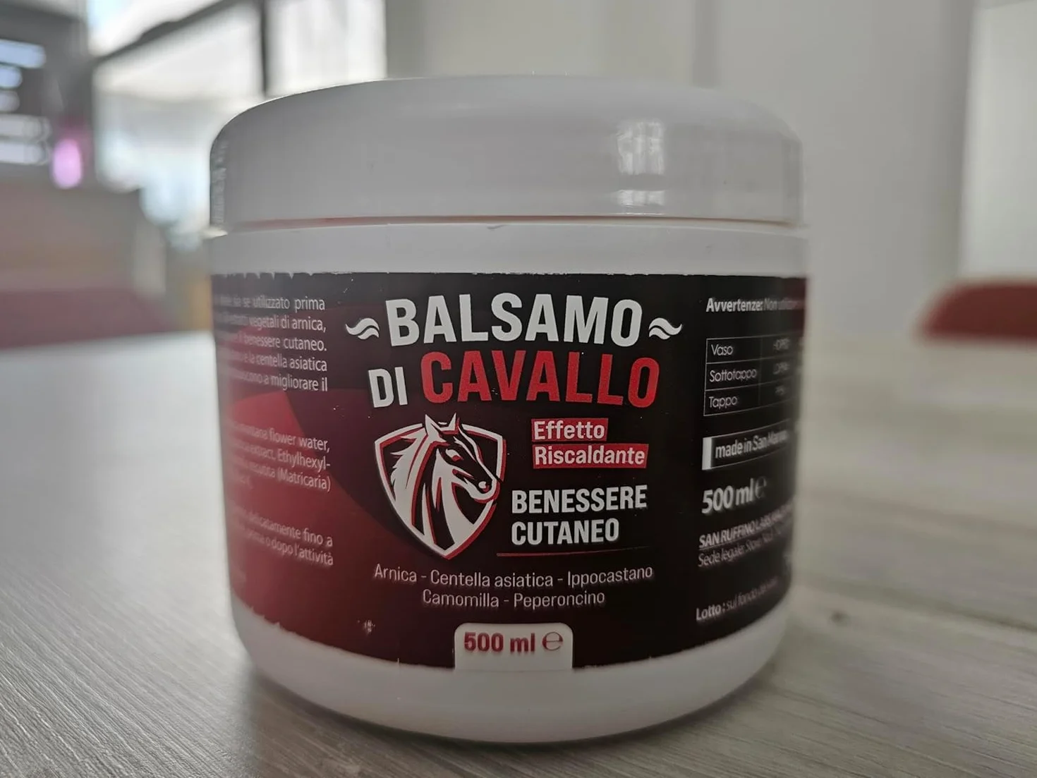 Baume du Cheval Extra Fort 500 ml – Crème Corporelle Régénérante aux Herbes pour Muscles et Articulations – Soulagement Vitalisant pour le Corps – Format Maxi – Dragon