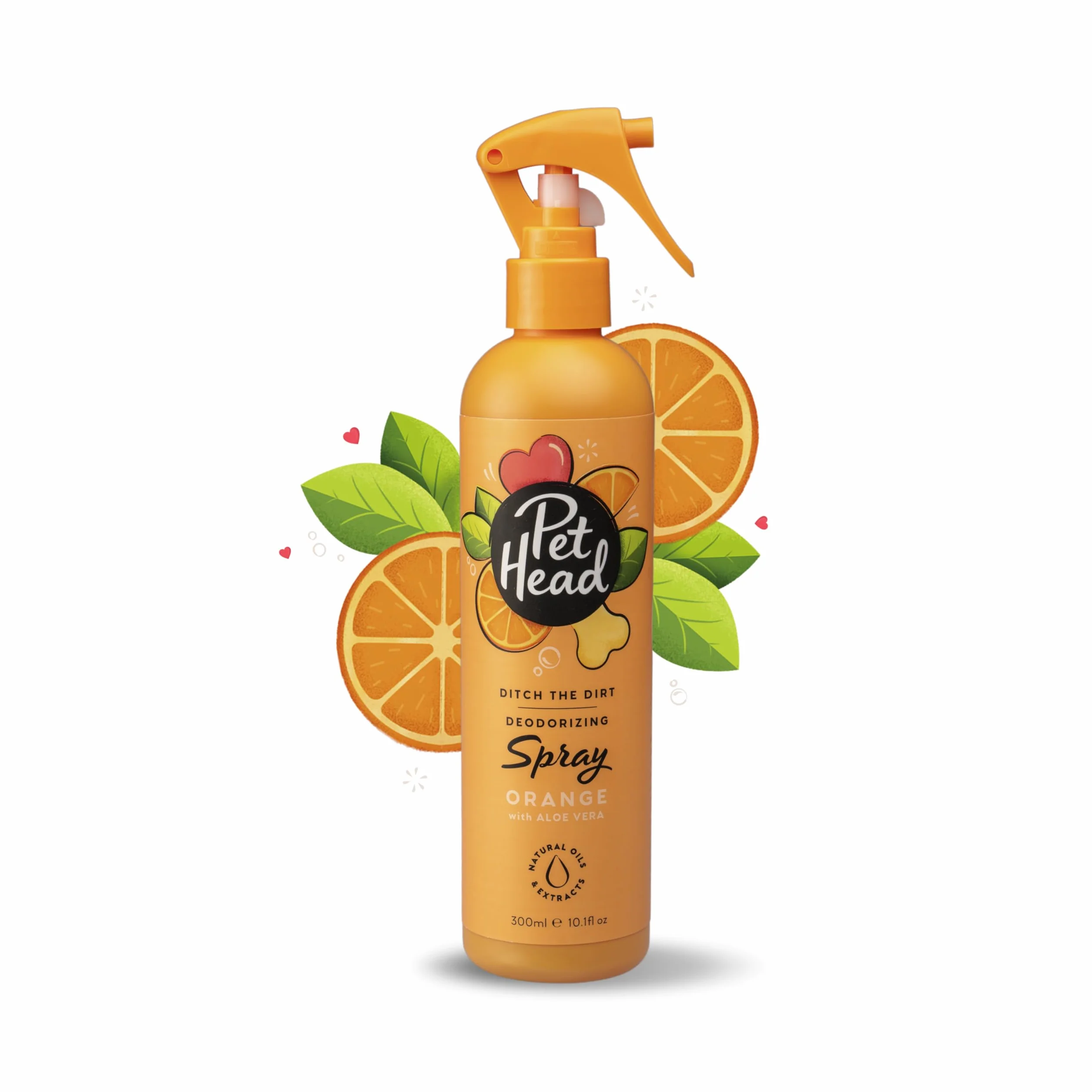 Pet Head Ditch The Dirt Spray Désodorisant pour Chien Parfum d’Orange 300ml