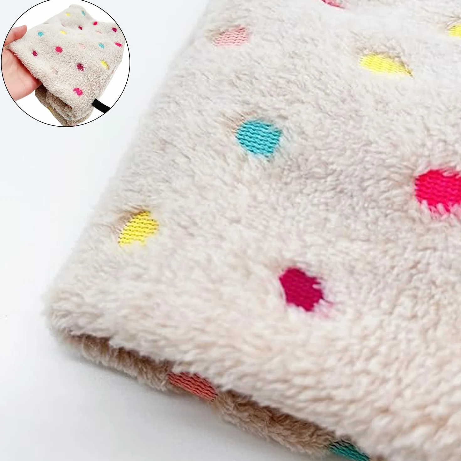 Nid D'Oiseau Hamac, Hamster Perroquet Suspendu Cage Tente, Nid d'Oiseau Chaud en Peluche, Mignon Hamac pour Animaux Doux avec Crochet, Hamac Jouet