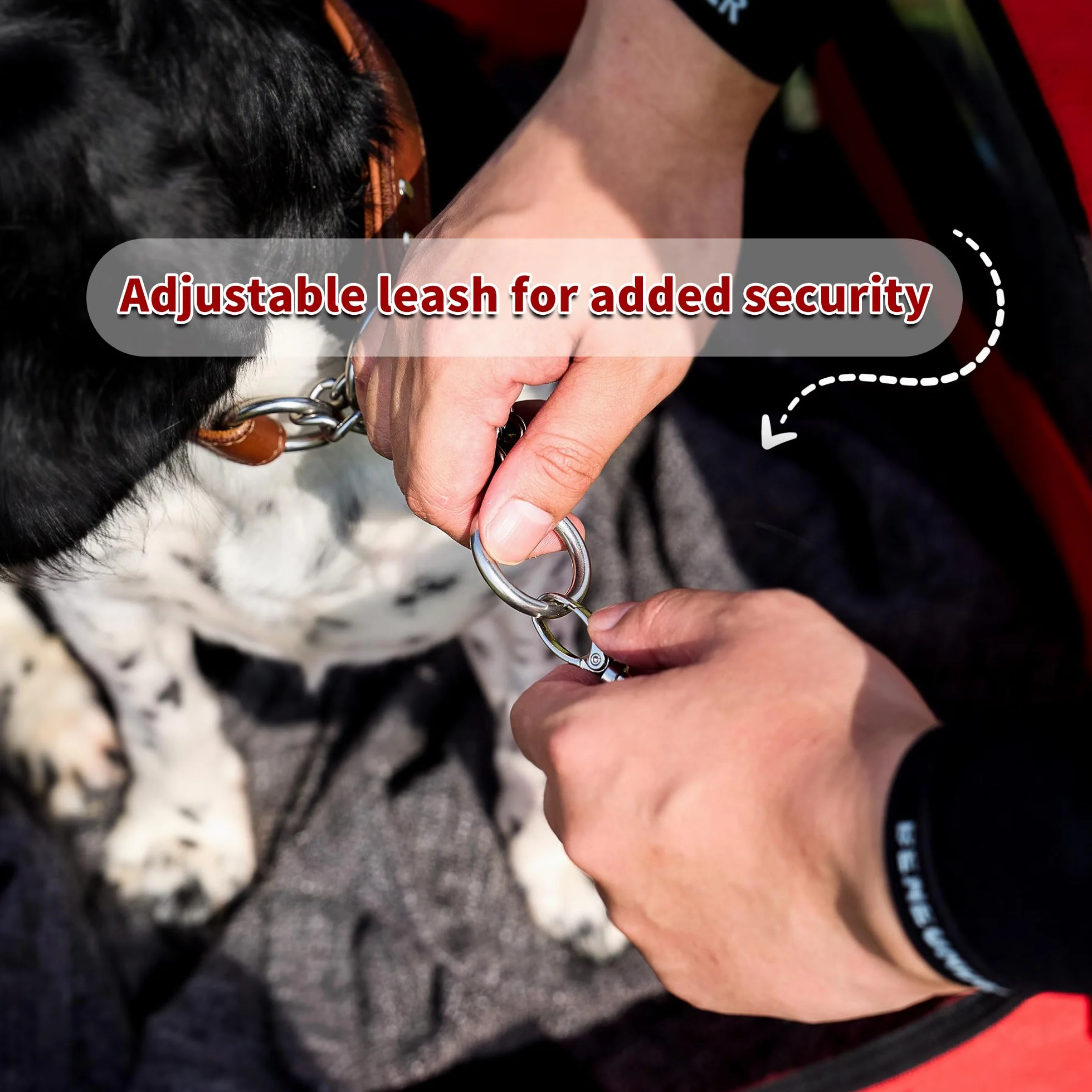 Sogesfurniture Remorque pour chien pour vélo pliable toile Oxford 600D avec embrayage