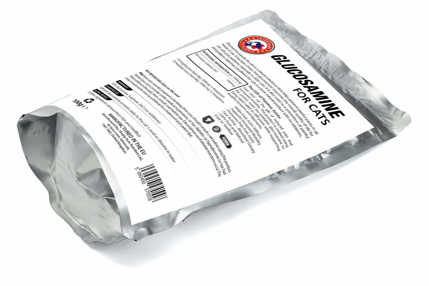 Glucosamine pour Chats