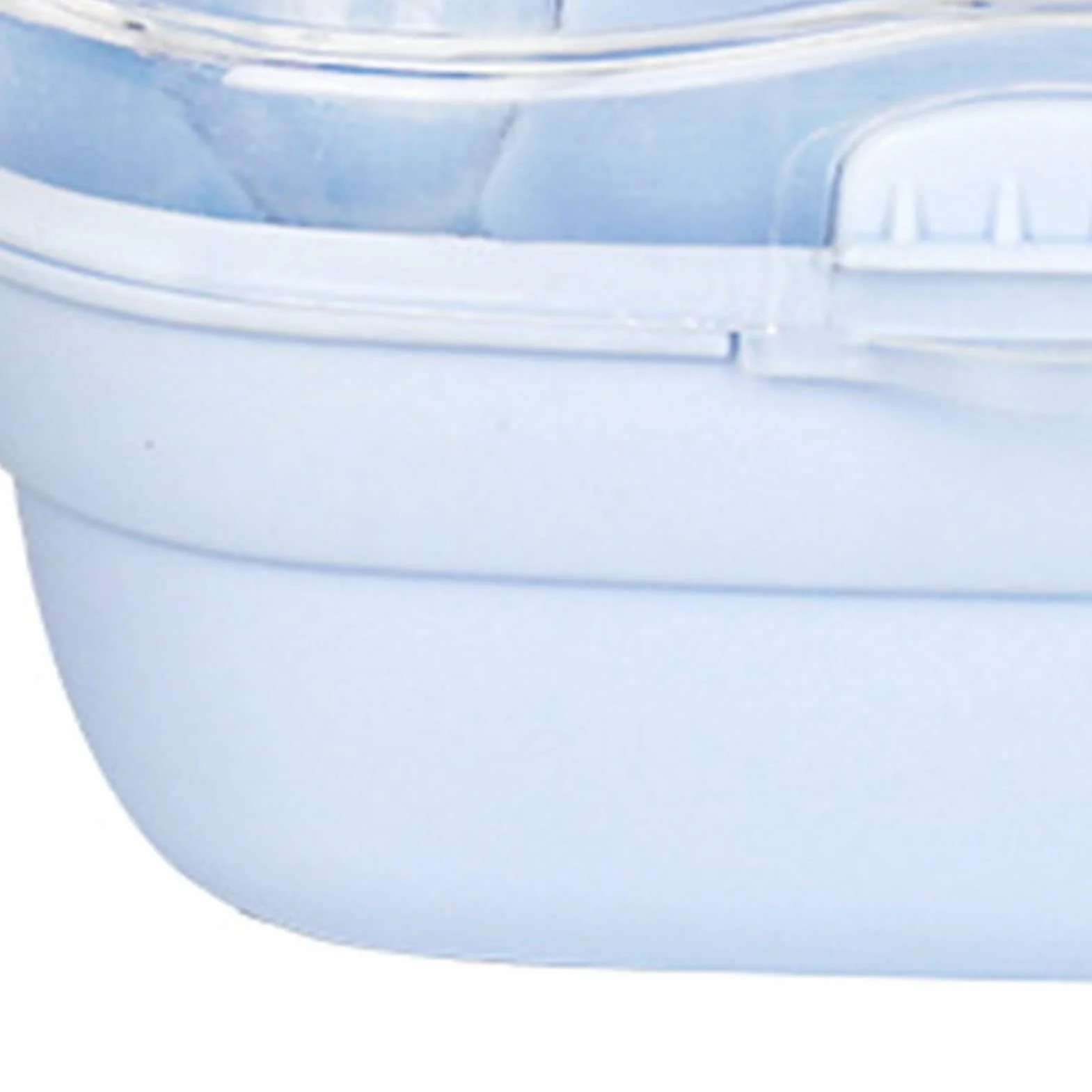Cage de Transport pour Hamster Portable Voyage Plein Air Bleu crème