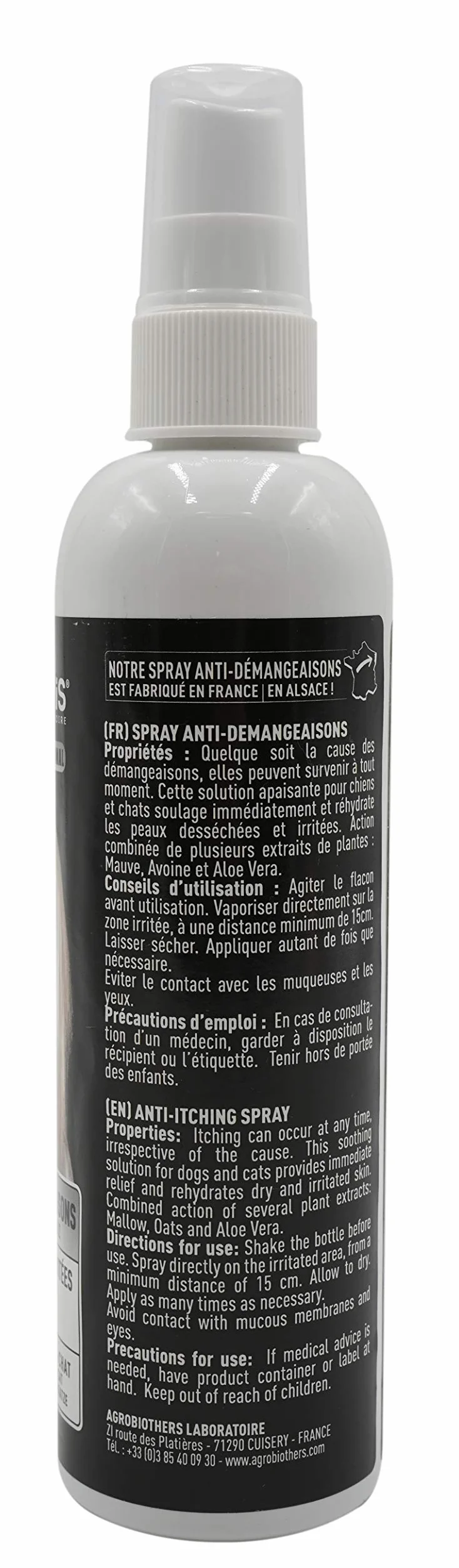 Vetocanis Spray Anti Démangeaisons pour Chien à l'Aloé Vera 250 ml