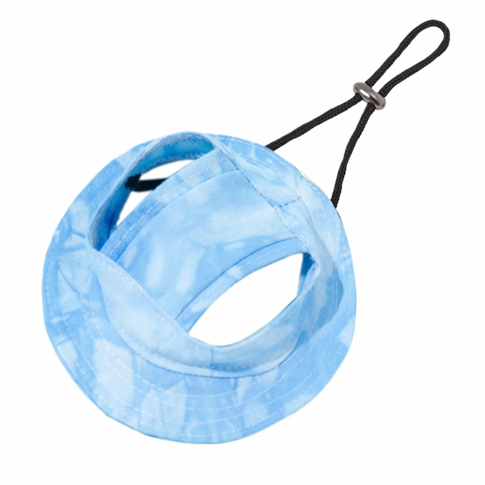 Casquette Baseball Protection Solaire Chat avec Trous Oreilles, Visière Douce pour Chaton et Chiot
