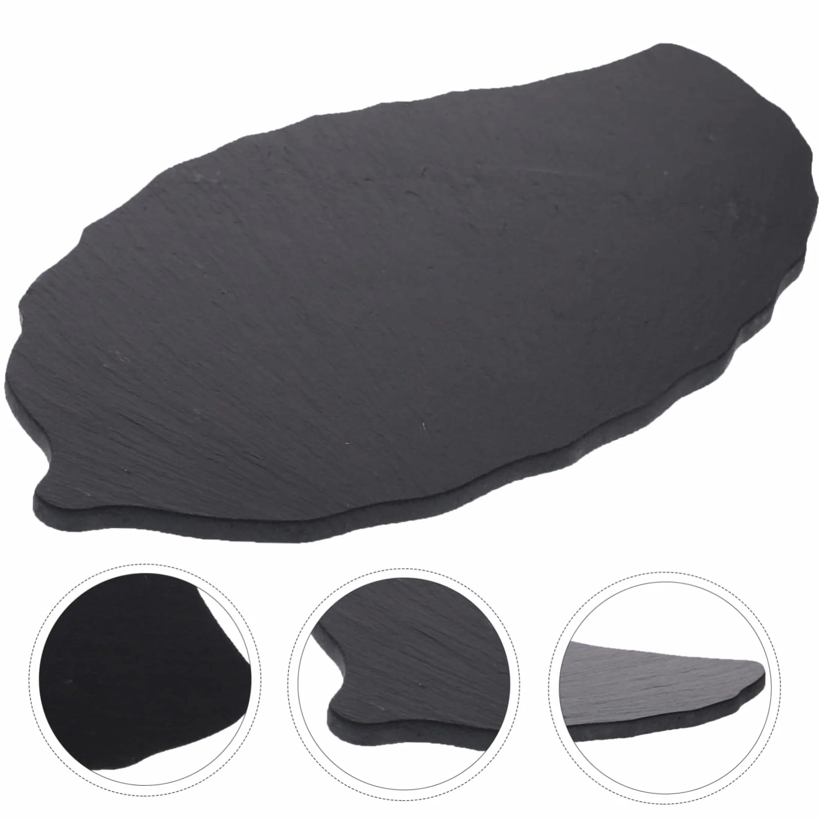 YARNOW Plateforme Tortue Rochers Noirs Multifonctionnelle Résistante usure Support Repos Aquarium Habitat Domestique