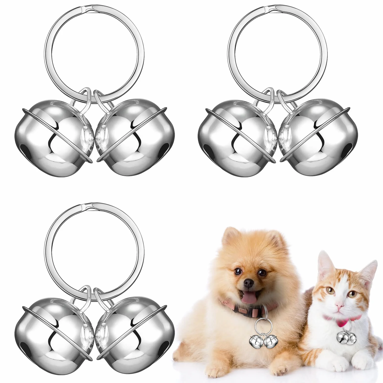Cloches Extra Fortes pour Chat Chien Animal de Compagnie Hotop 3 Sets