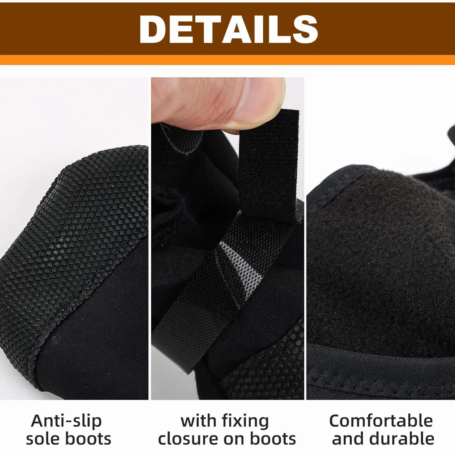 Chaussette Chien de Protection et Récupération, Botte pour Pattes Plaie, Taille S