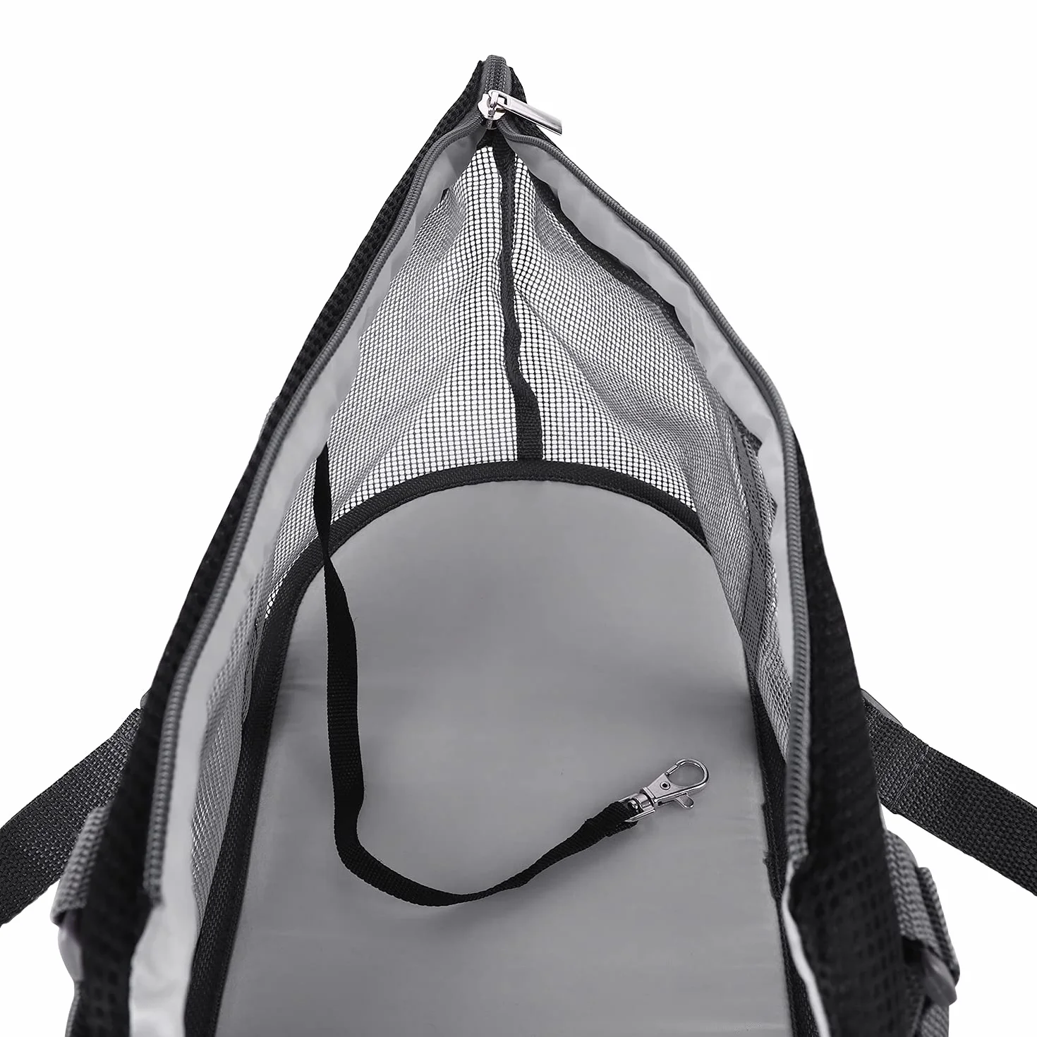 Sac de Transport en Maille Respirante pour Animaux de Compagnie Pliable Portable Grande Capacité Chats Chiens
