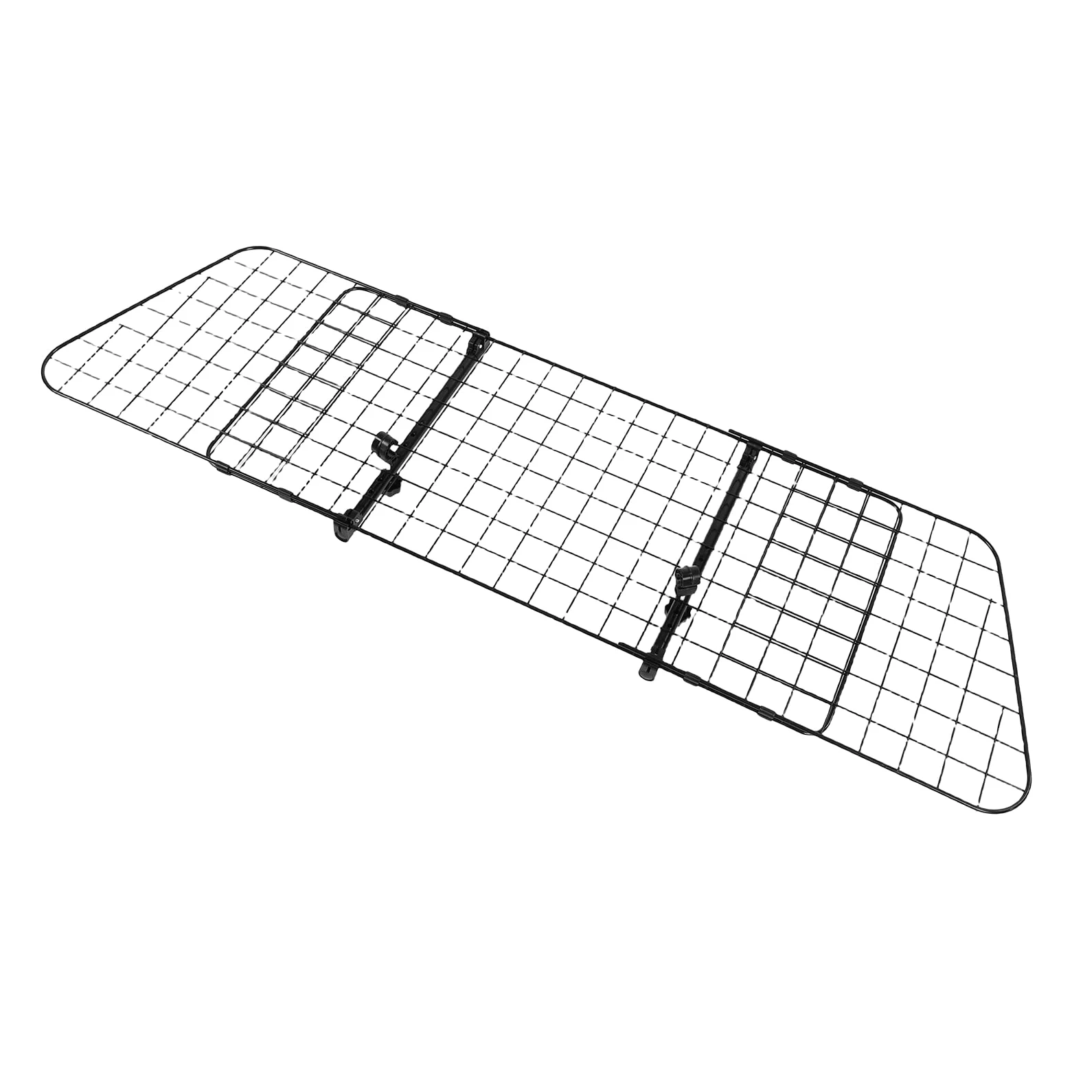 Barrière de Voiture pour Chien Réglable en Haute densité Noire pour SUV, Camions et Berlines, Solution D'isolation pour Animaux de Compagnie pour Un Voyage en Toute sécurité