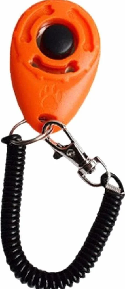PULABO Clicker d'entraînement avec dragonne pour Chien Chat Cheval utile