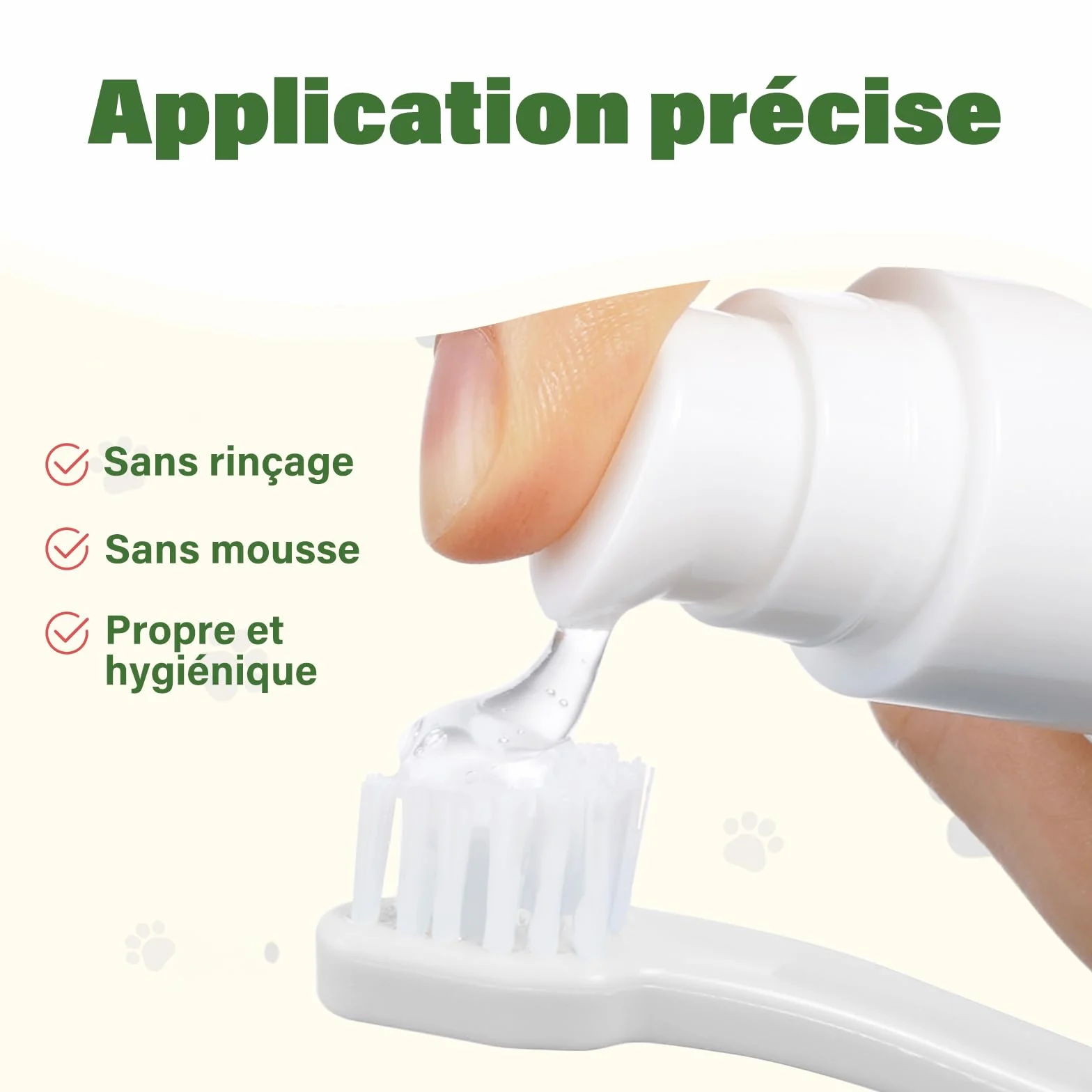 UNEK Dentifrice chiens chats saveur pastèque 2 brosses à dents