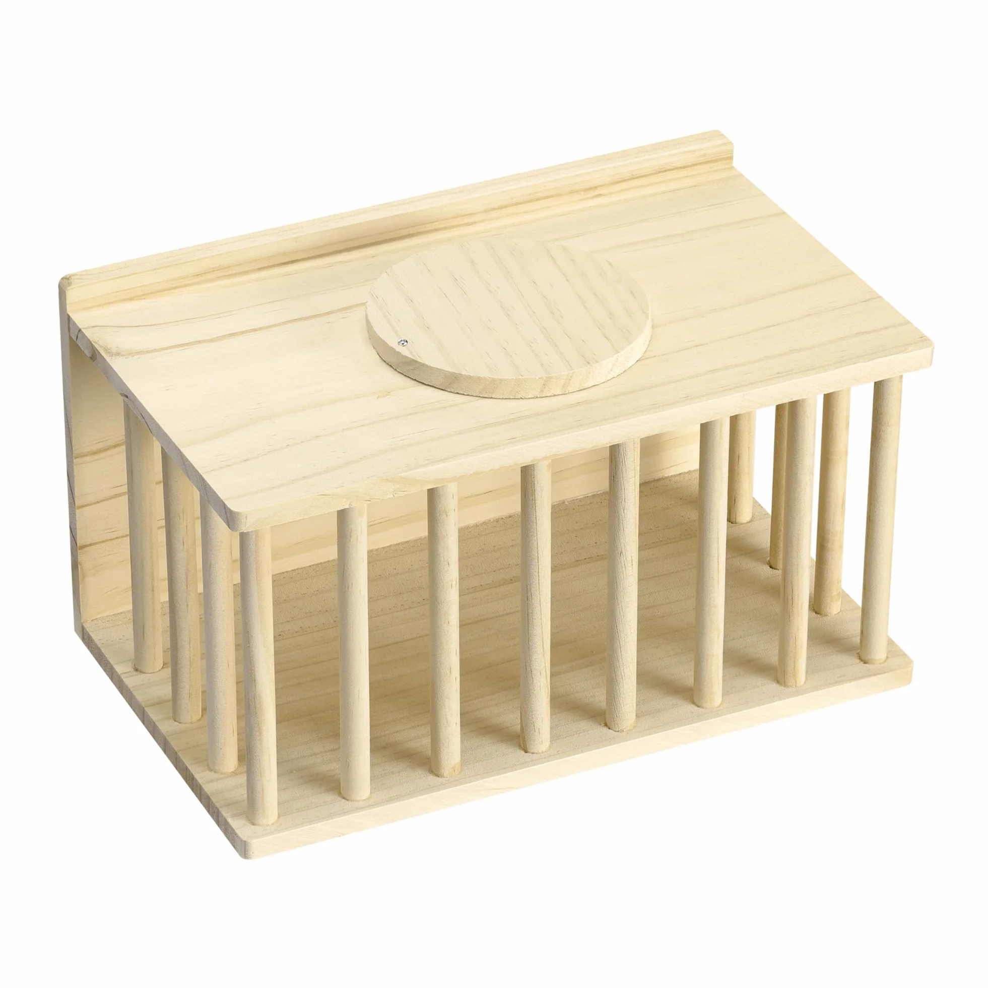 Navaris Mangeoire Foin Lapin en Bois 25 x 15 x 15 cm pour Petit Animal