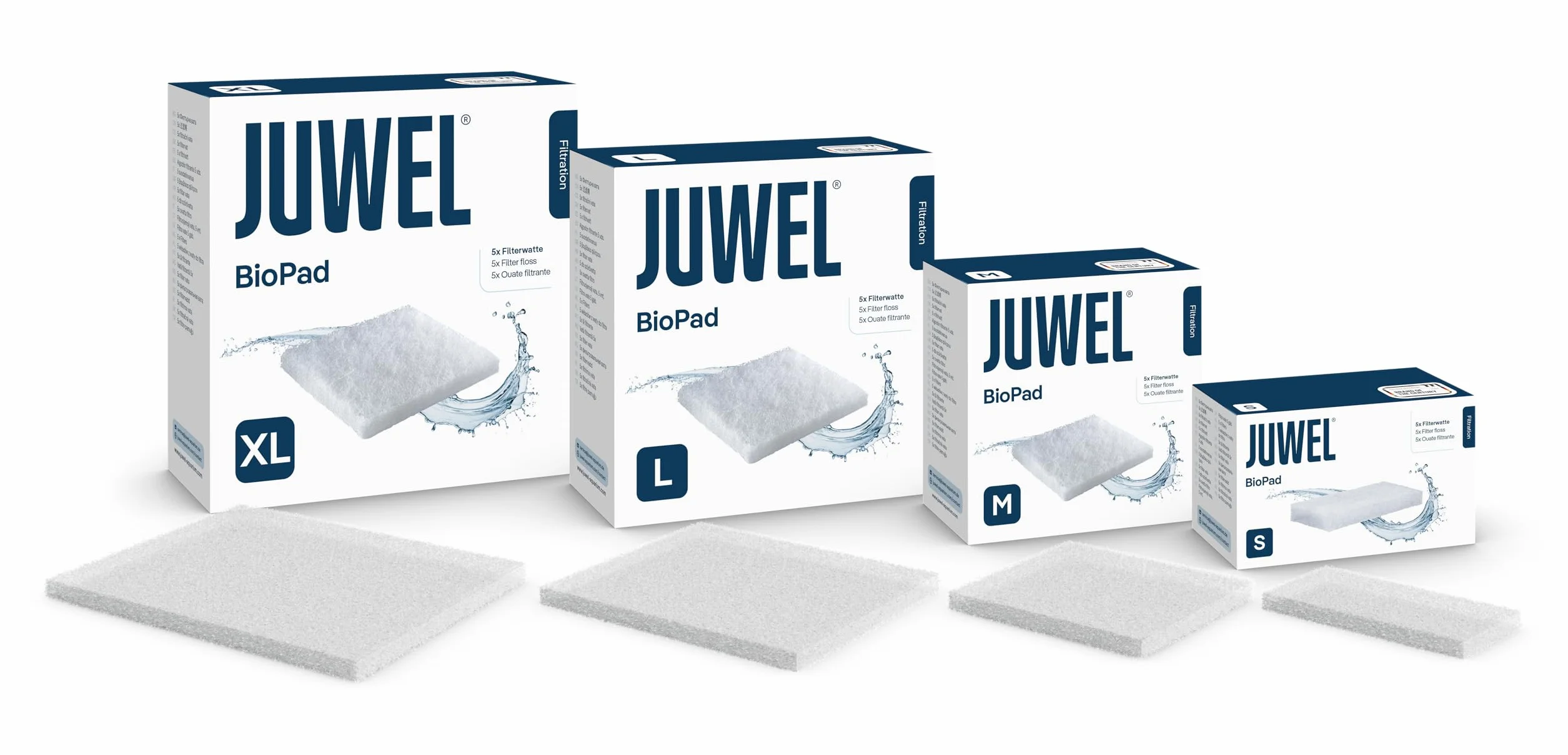 Juwel Ouate Filtrante BIOPAD pour aquarium, Taille XL