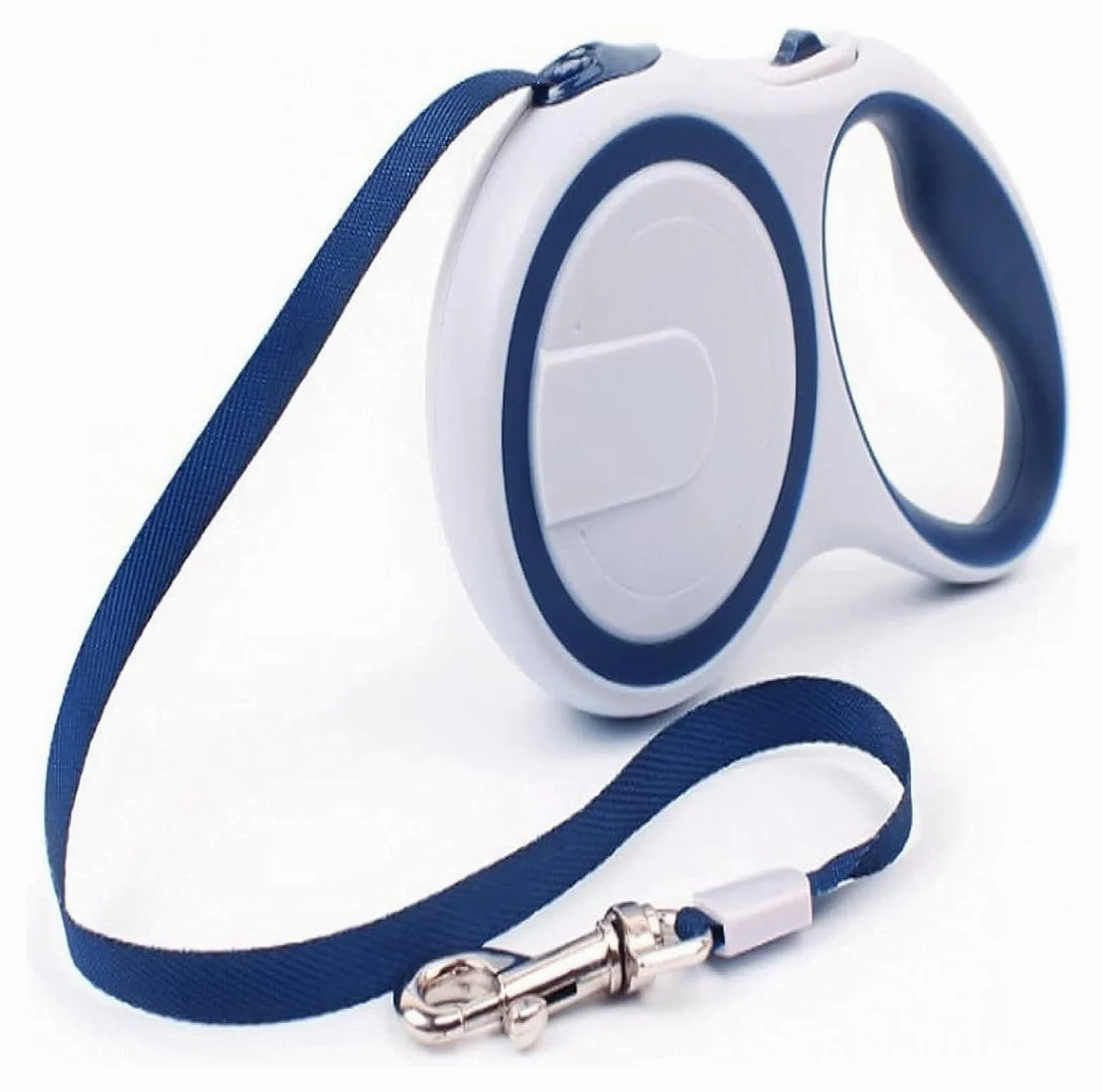 Laisse Rétractable pour Chien 5M, Laisse Enrouleur pour Gros Chien, Laisse Chien Enrouleur, Laisse De Dressage Automatique pour Chien Jusqu'à 110 Lb/50 Kg(Blue,5m)