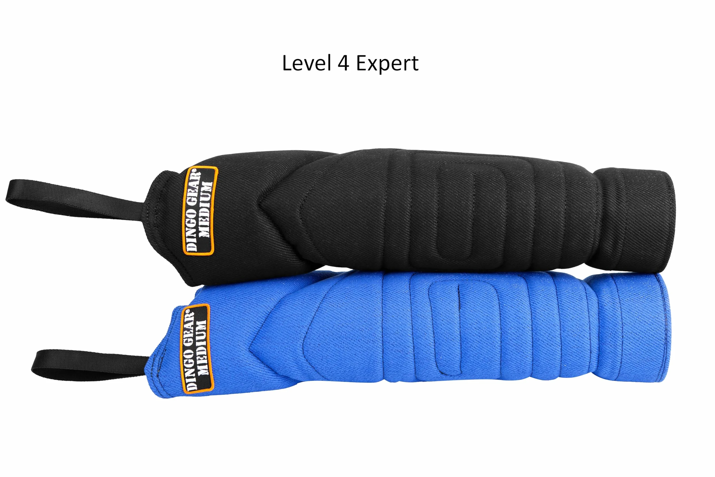 Dingo Gear Manchette de Morsure en Nylcot Mi-Dur Protection Niveau 4 Noir