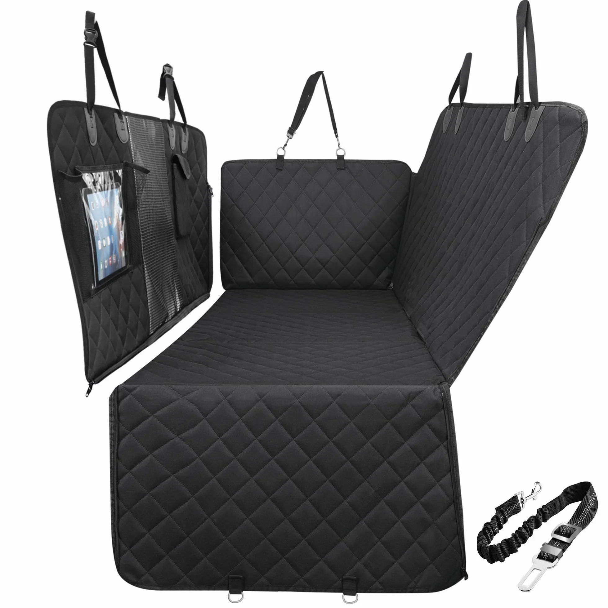 Gimars Housse Voiture Chien Imperméable Antidérapante 157x137cm Universel Protection Siège Transport