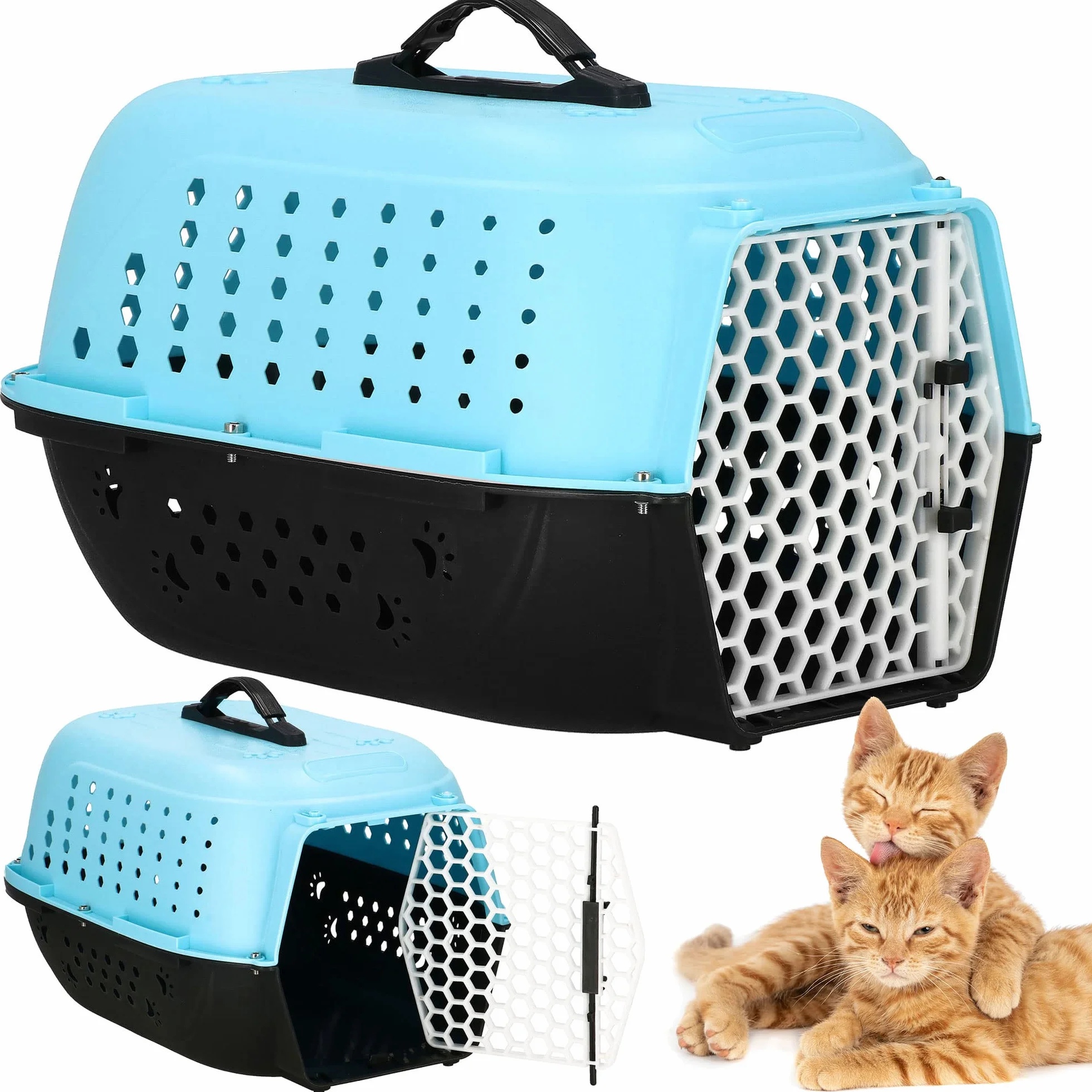 SPRINGOS Boîte de transport pour chien 48 x 28 x 33 cm Plastique rigide