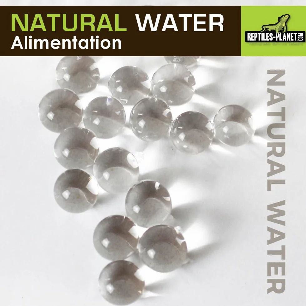 Reptiles Planet - Natural Water - Billes d'Eau Gélifiée - 500 ml