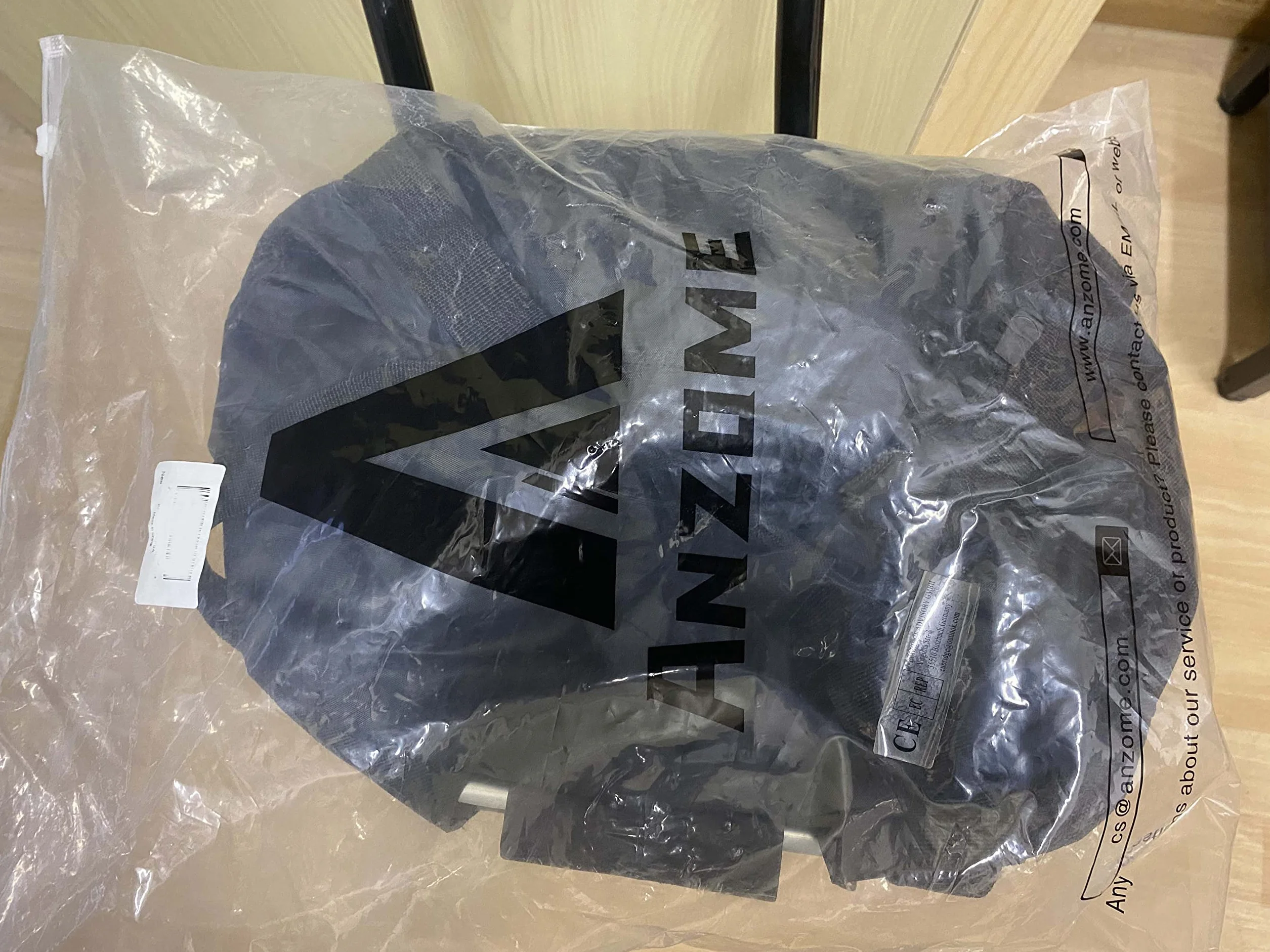 ANZOME Panier avant pour chien vélo amovible avec ceinture de sécurité