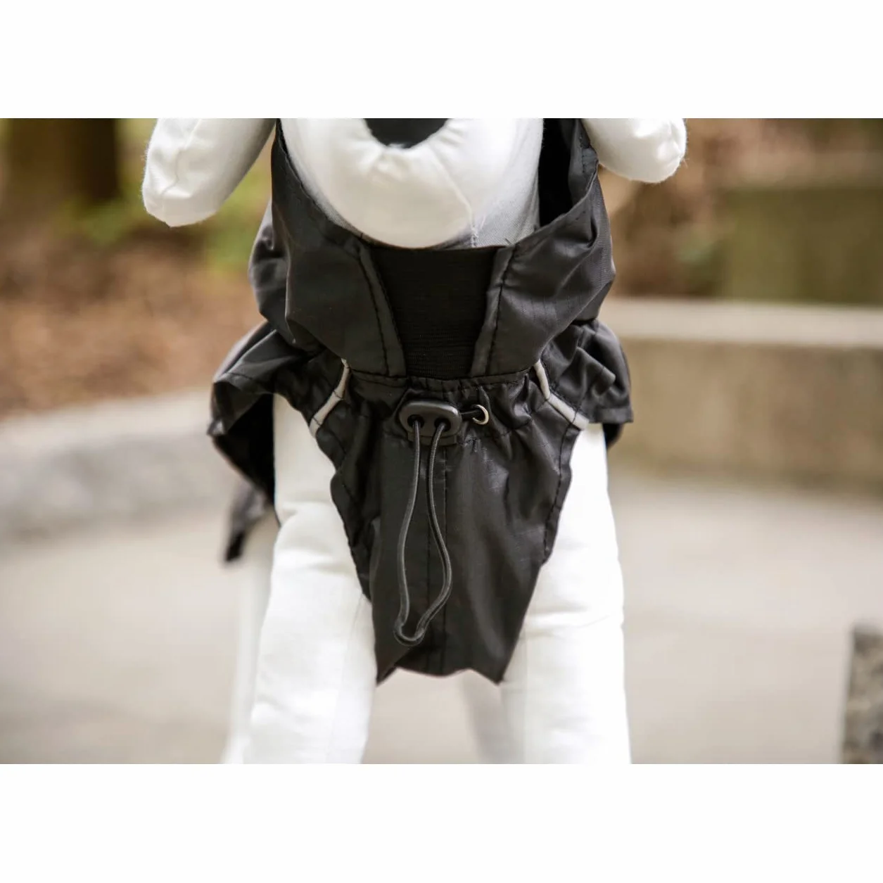 Kerbl Manteau de Pluie pour Chien Noir Taille S