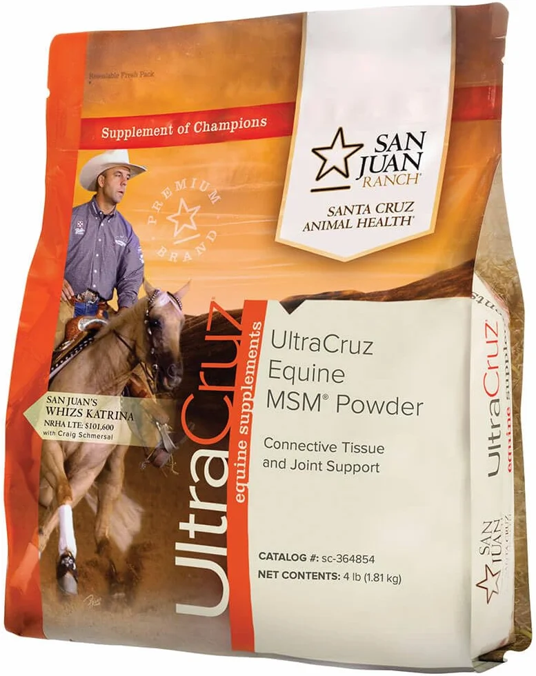 UltraCruz Equine MSM Powder, 4 LB