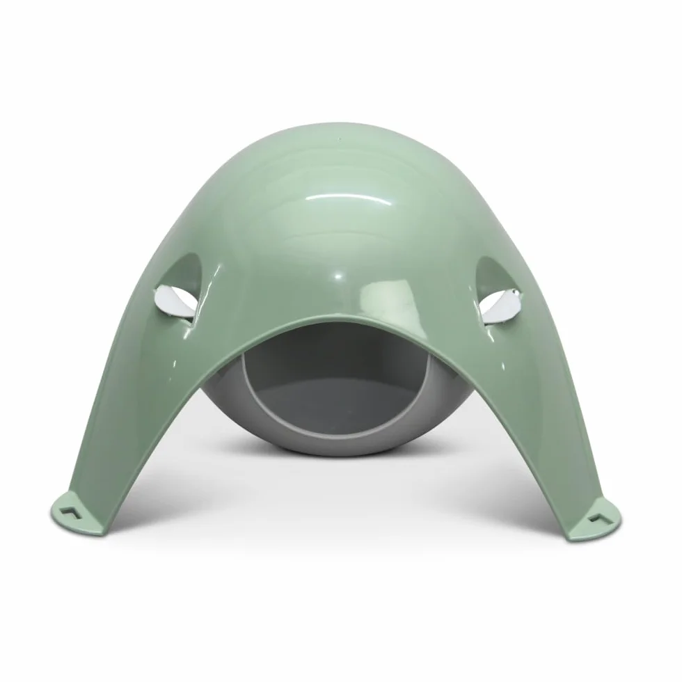Maison Lapin - Cage Rongeur - Savic Sputnik XL - cachette pour Petits Animaux - Vert - pour Hamsters et Rats - Dimensions 29 x 26 x 19 cm