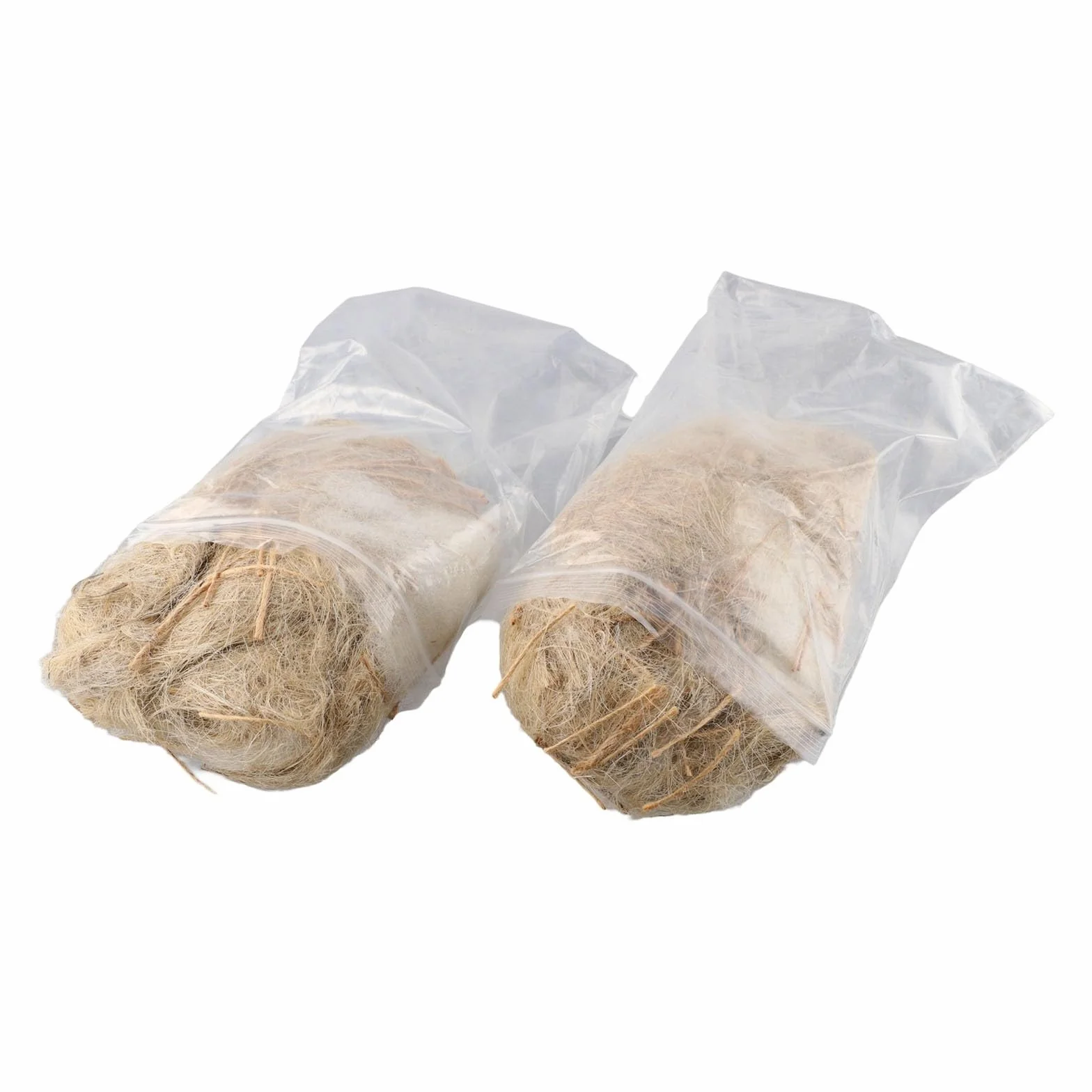 Oniissy Lot de 2 matériaux de nidification pour oiseaux, jute coton 80 g