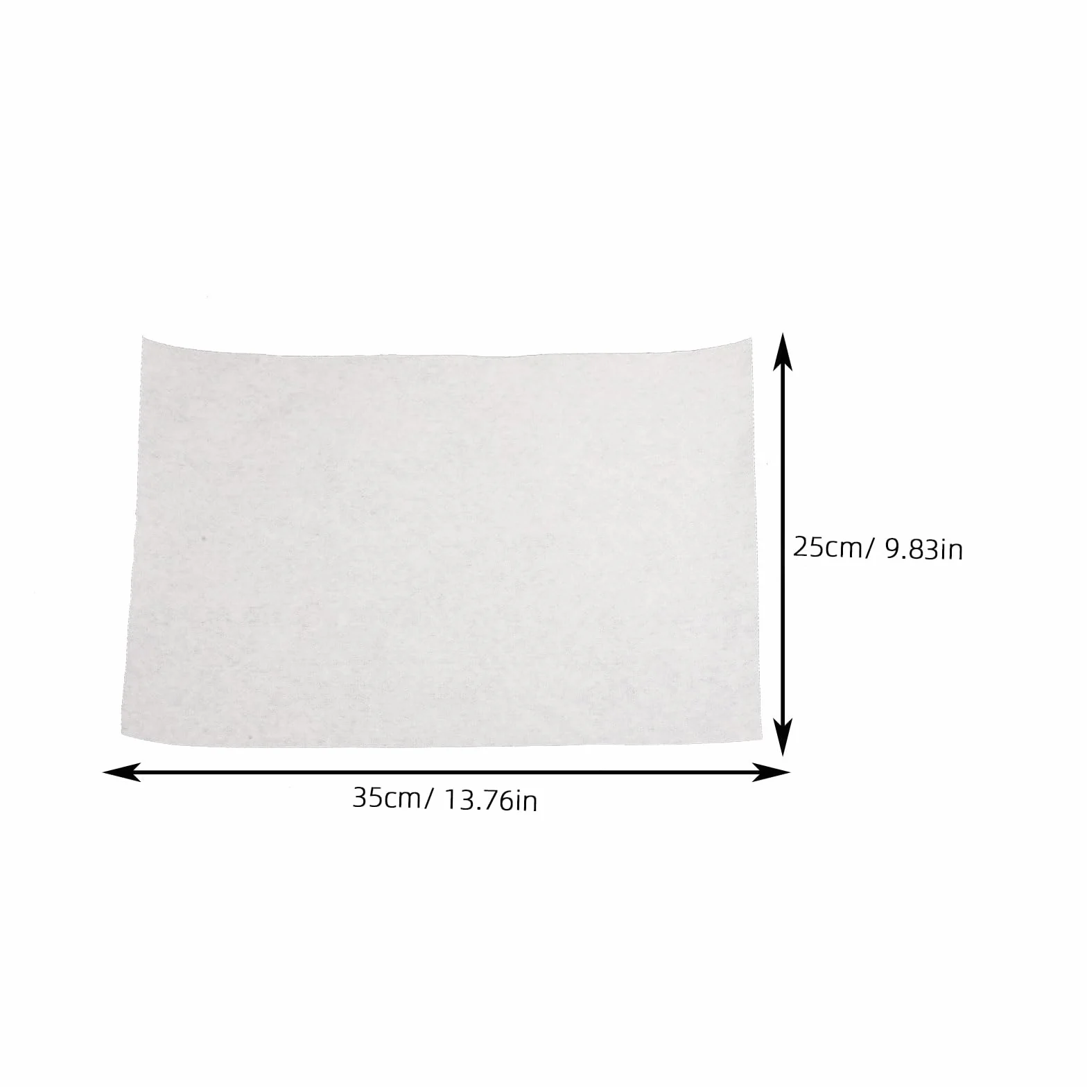 Doublure De Cage Oiseau Absorbante Non Tissé 13.78x9.84In Jetable Tapis Hygiénique pour Perroquet