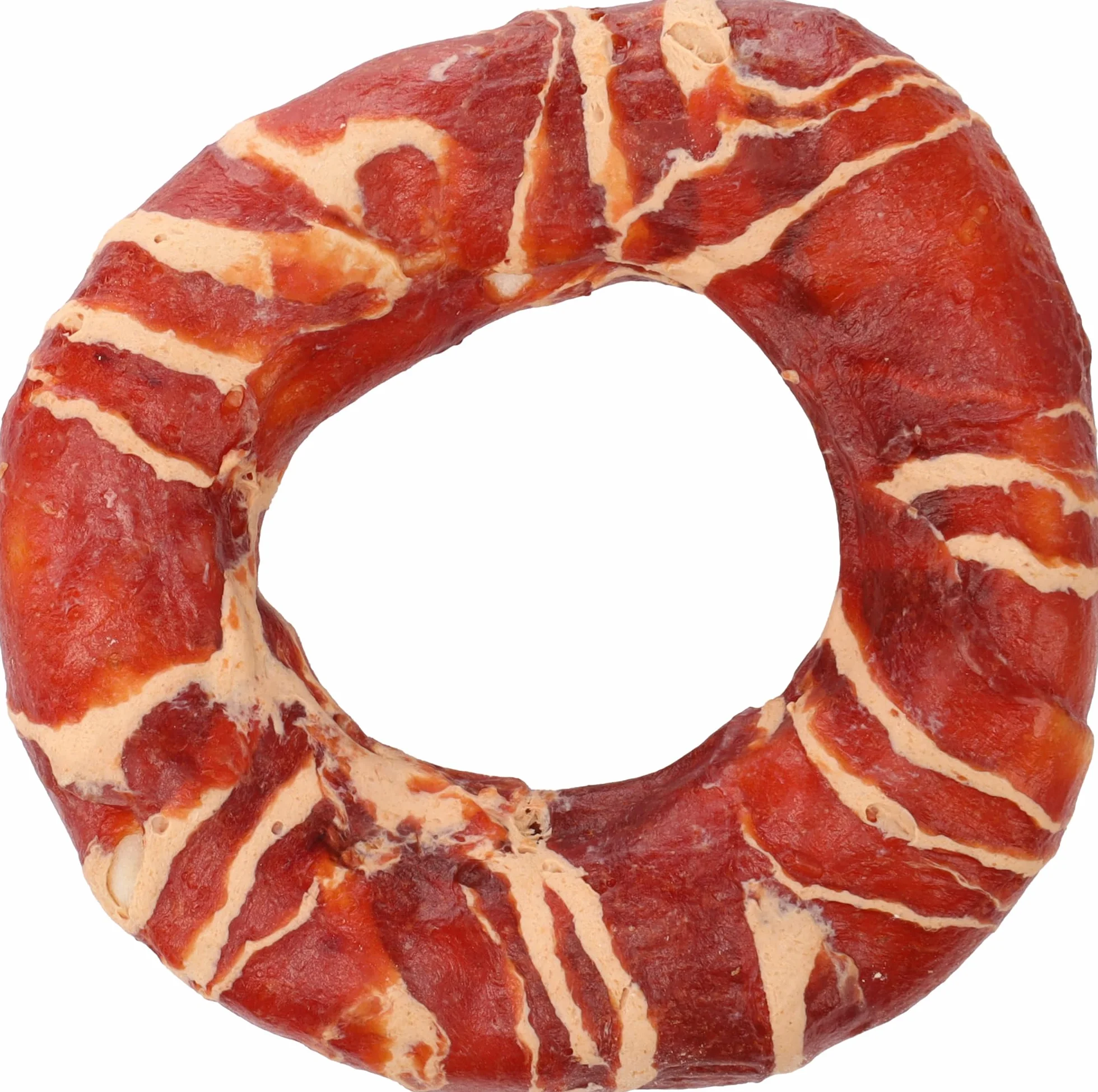 friandises pour Chien - R'Hide Anneau au Canard & cabillaud 90 g - Ø 10 cm - sans Gluten - sans céréales - sans sucres ajoutés