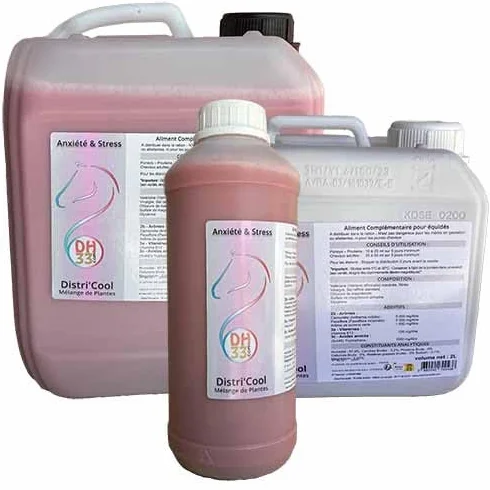 Produit Anti Stress Cheval - Distri'Cool - DistriHorse33 - 2L