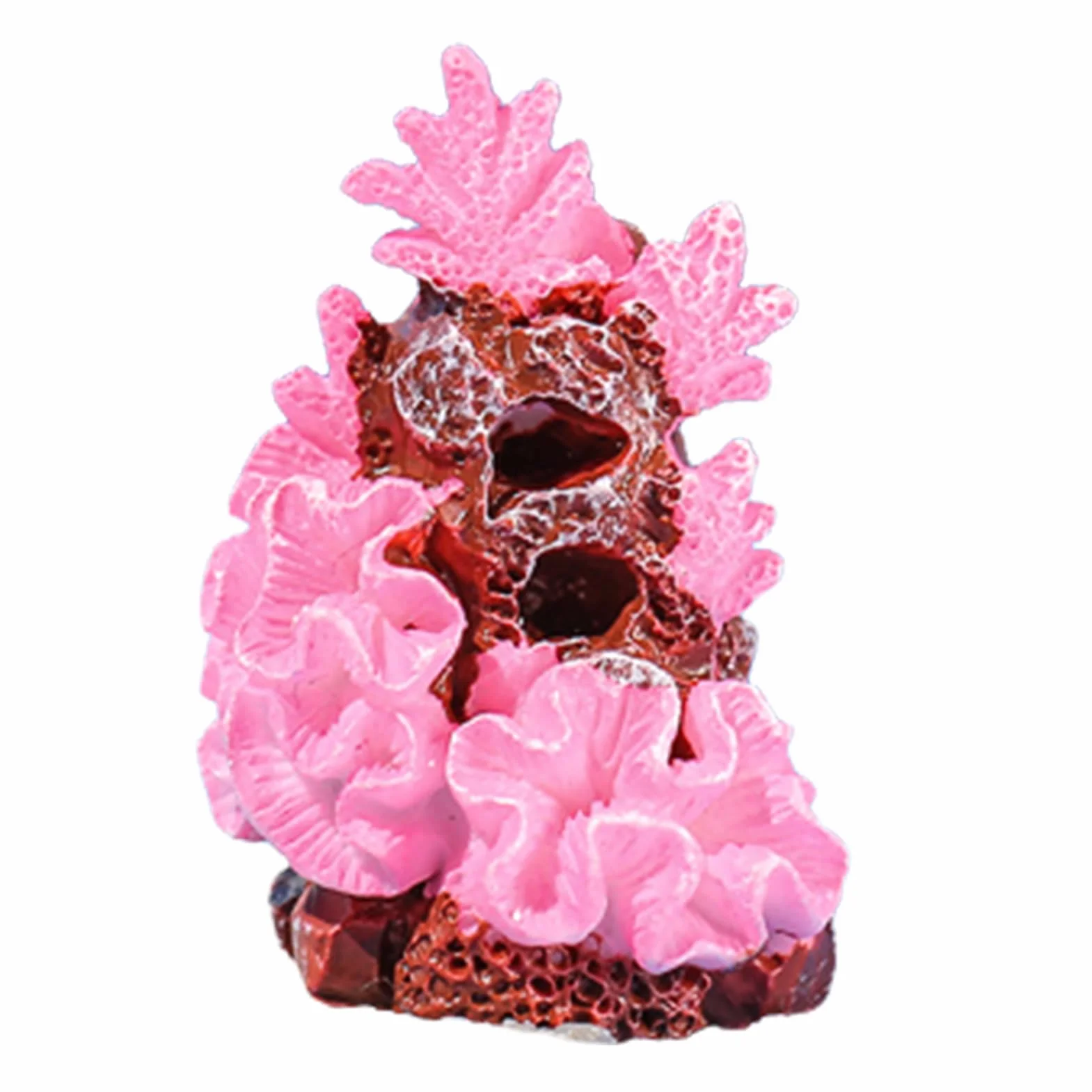 Corail Artificiel Minuscule pour Aquarium – Décoration Paysagère pour Terrarium et Bureau