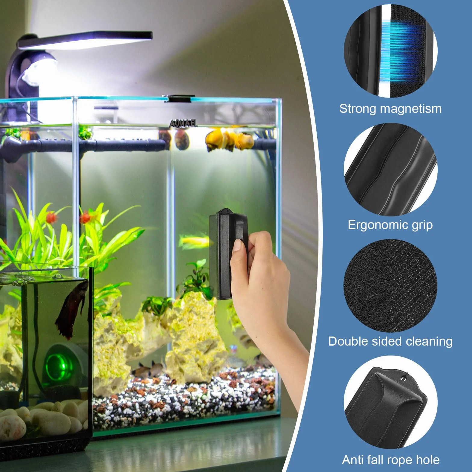 Nettoyant pour vitre d'aquarium