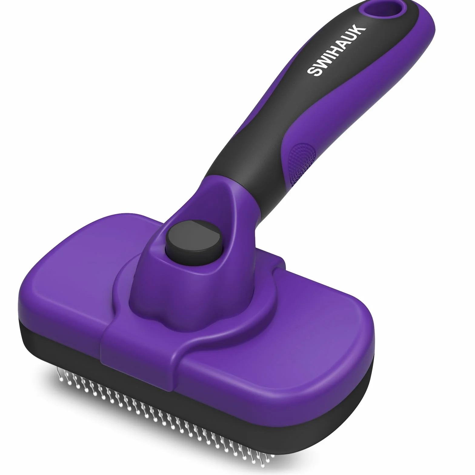 Brosse lissante autonettoyante pour chiens et chats toilettage doux anti-perte anti-épilation
