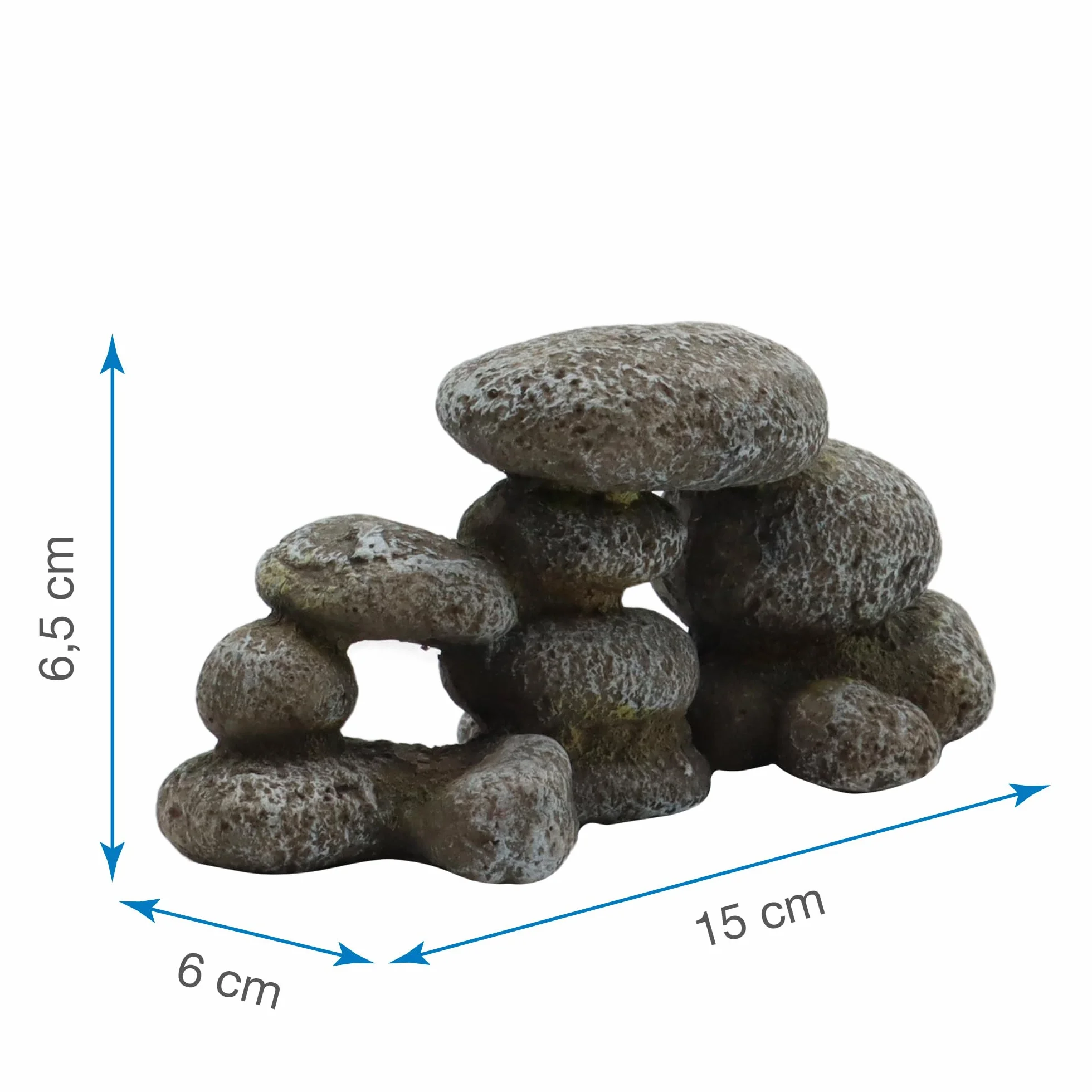 WAVE Zen Stone Rocher Décoration Aquariophilie Taille M