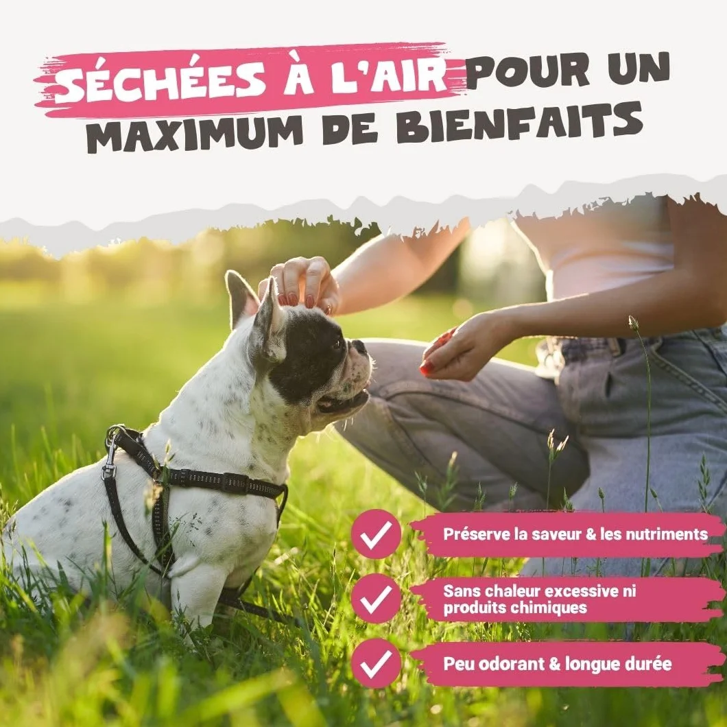 Pets Purest Oreilles de Lapin avec Fourrure pour Chiens, Chiots & Seniors - Friandise à Mâcher 100% Naturelles, Séchées à l'Air, pour Les Aliments Crus et Les Régimes Hypoallergéniques sans Céréales.