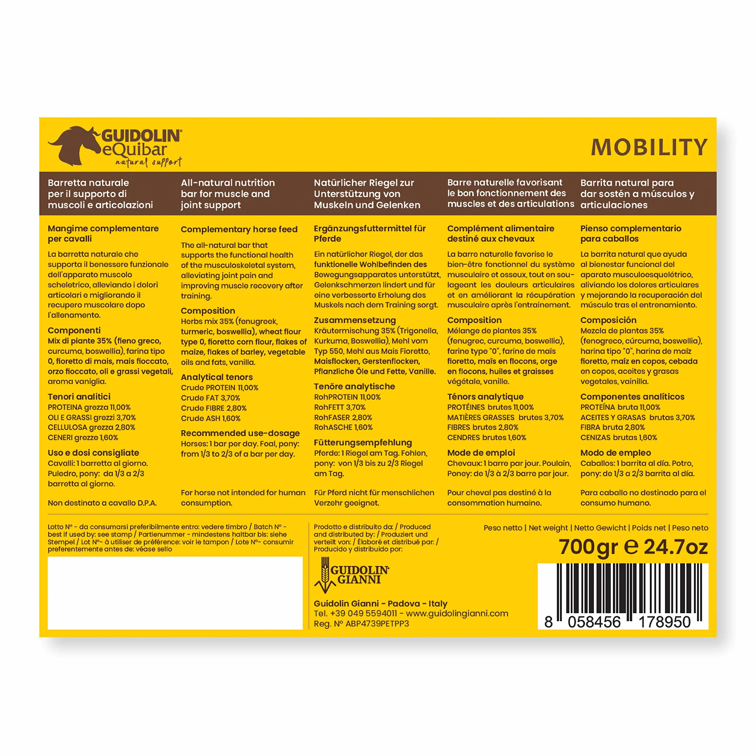 EQUIBAR Mobility 7, 700 g