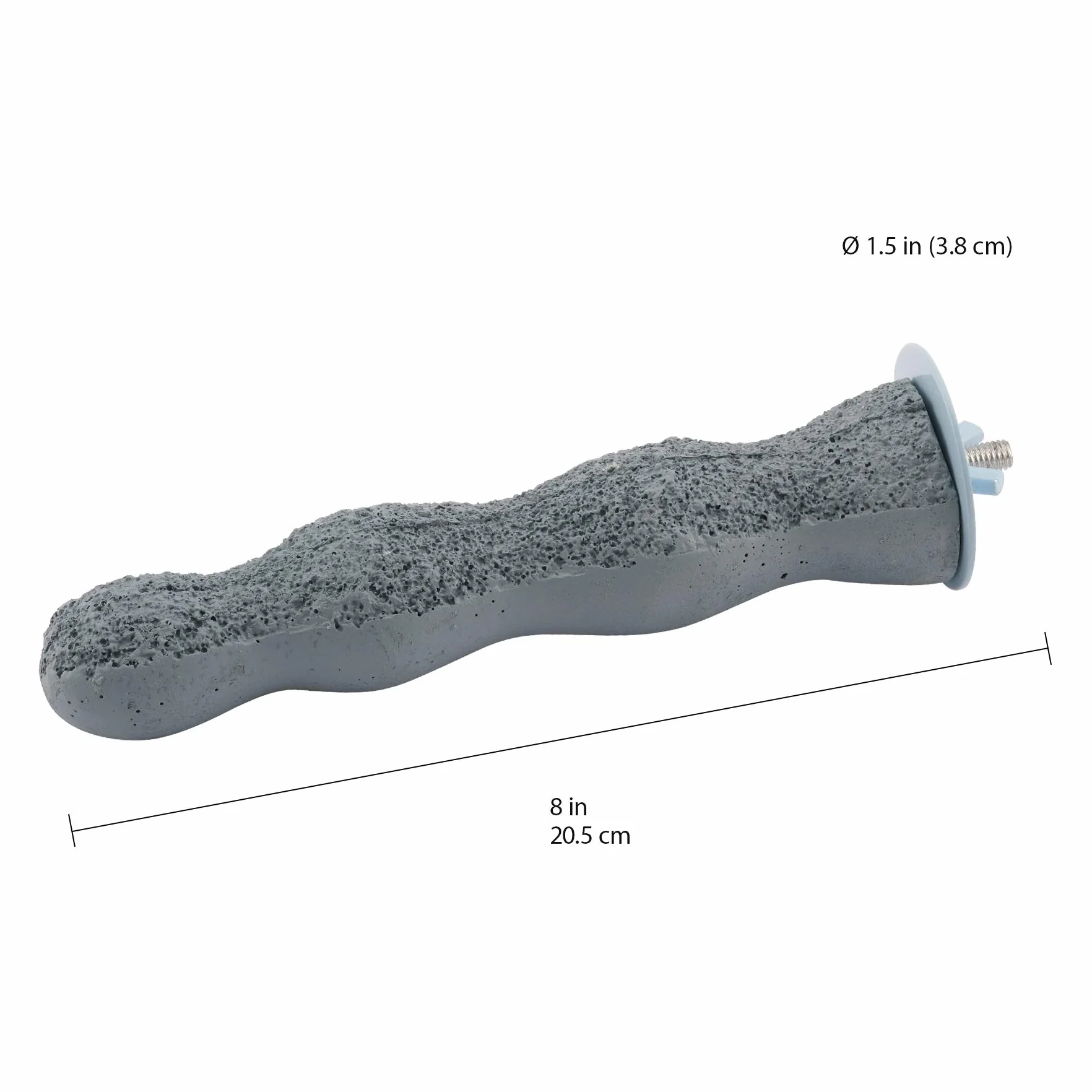 Living World Perchoir pour Oiseux Ciment 20,5 cm