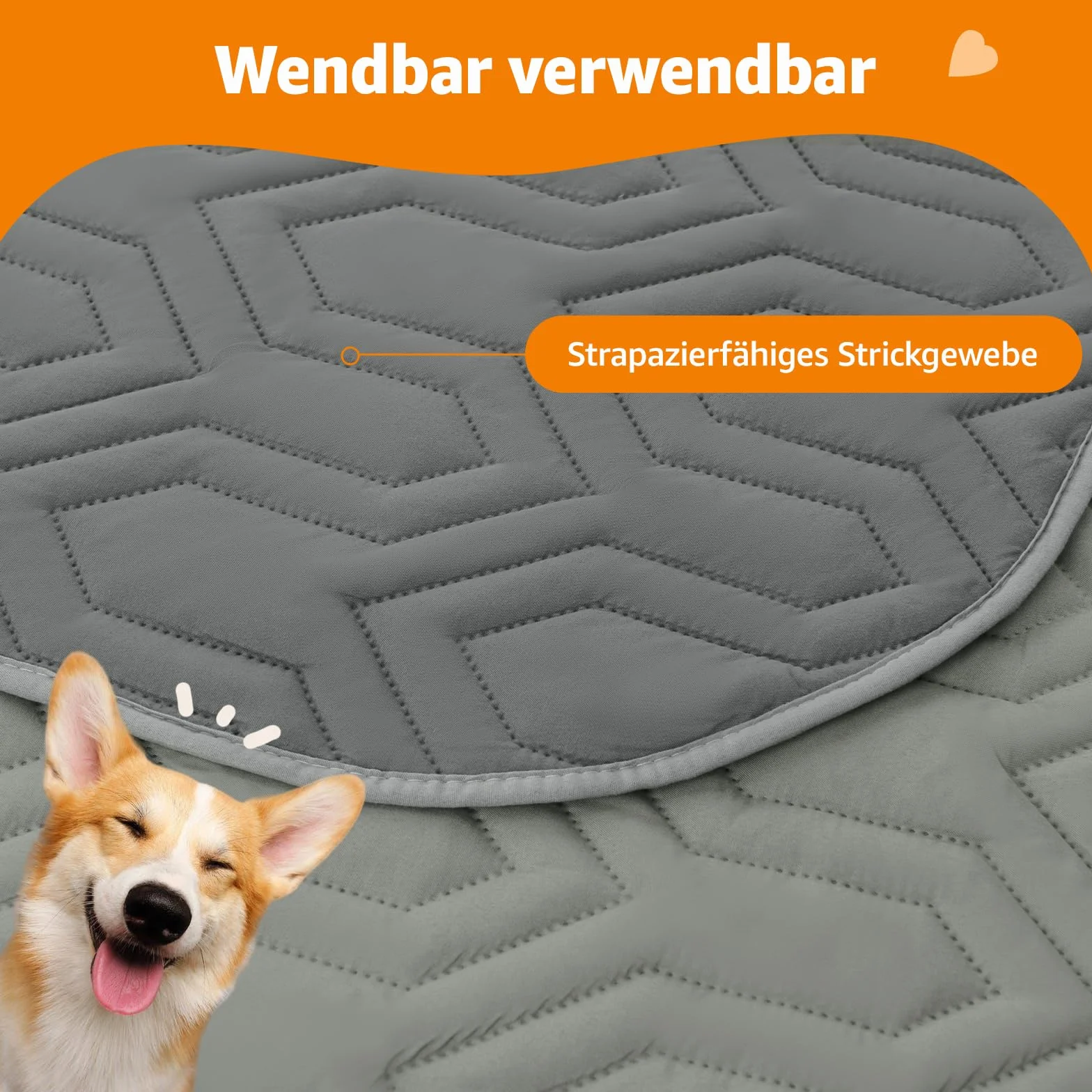 Couverture imperméable pour chien double face PICK FOR LIFE lavable en machine