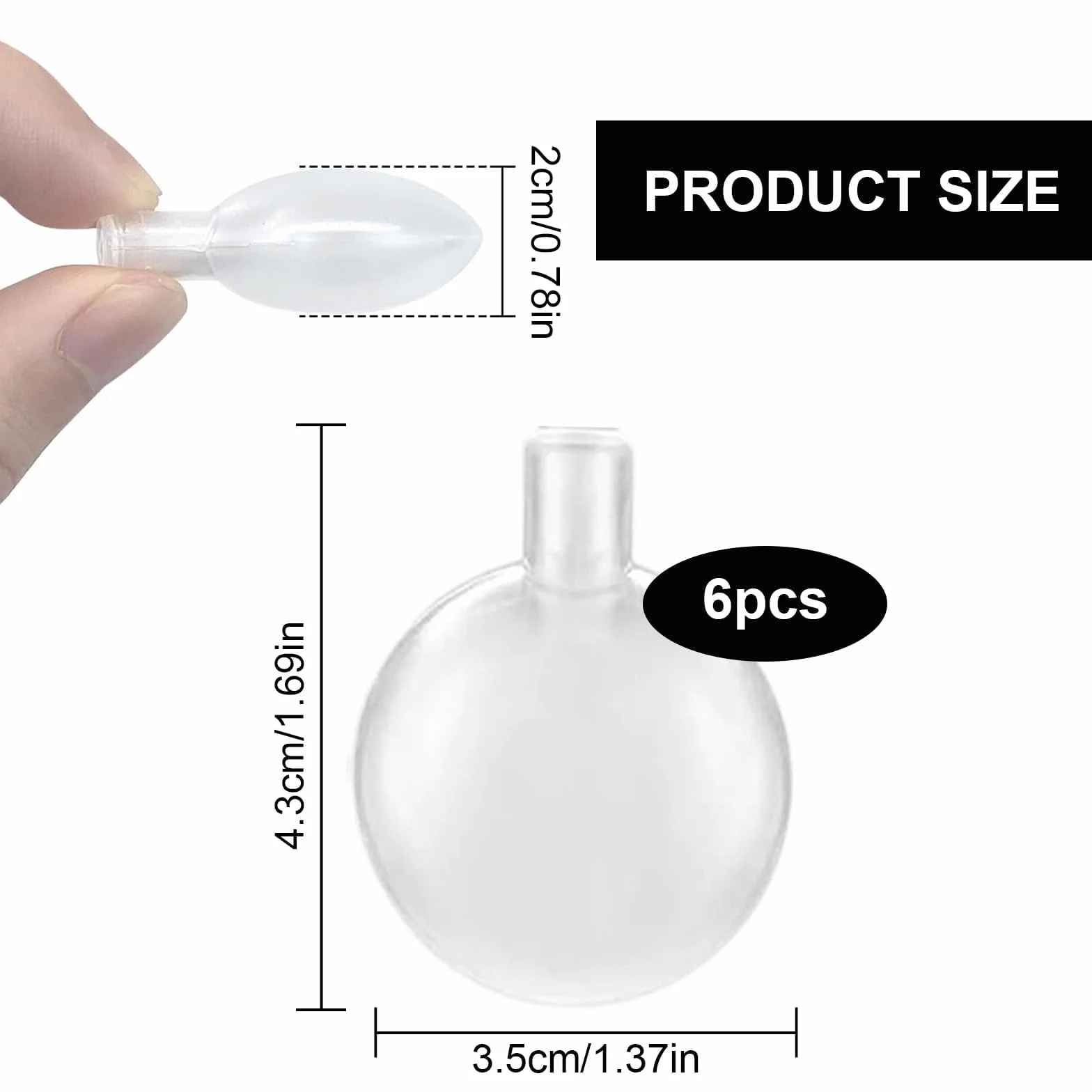 35 mm Remplacement Jouet Squeakers Sifflets Couineurs pour Chiens 6 Pièces