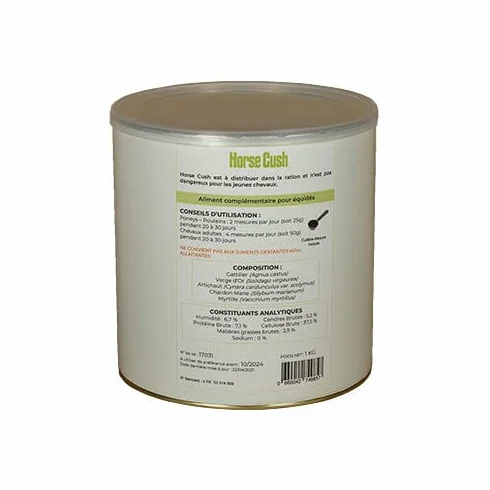 Horse Cush - Solution Cushing Cheval - Contenance : 1 kg