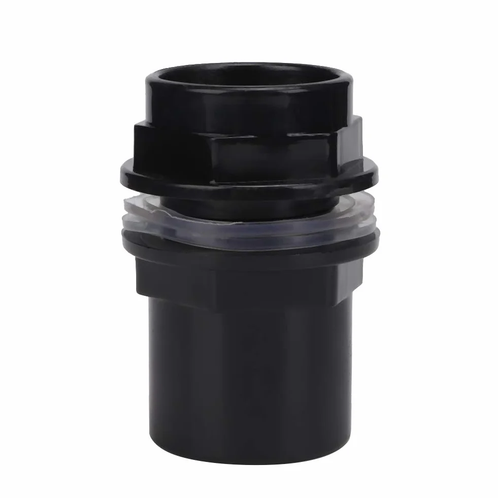Zerodis 5 Pièces Connecteur de Tuyau d'eau d'Aquarium en PVC, Adaptateurs de Tube d'air Réglables 40mm