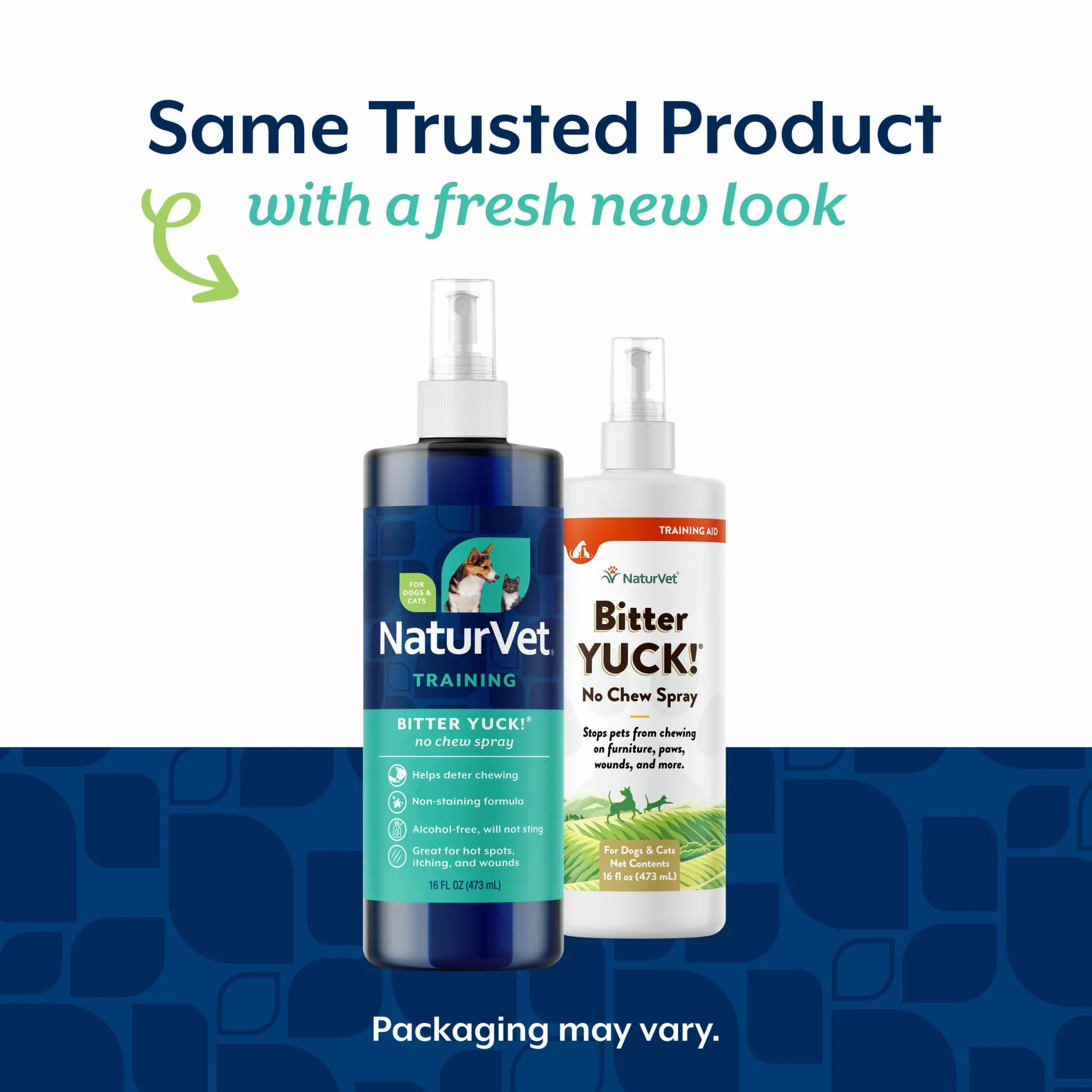 NaturVet Bitter Yuck Spray Anti-Mastication 480 ML